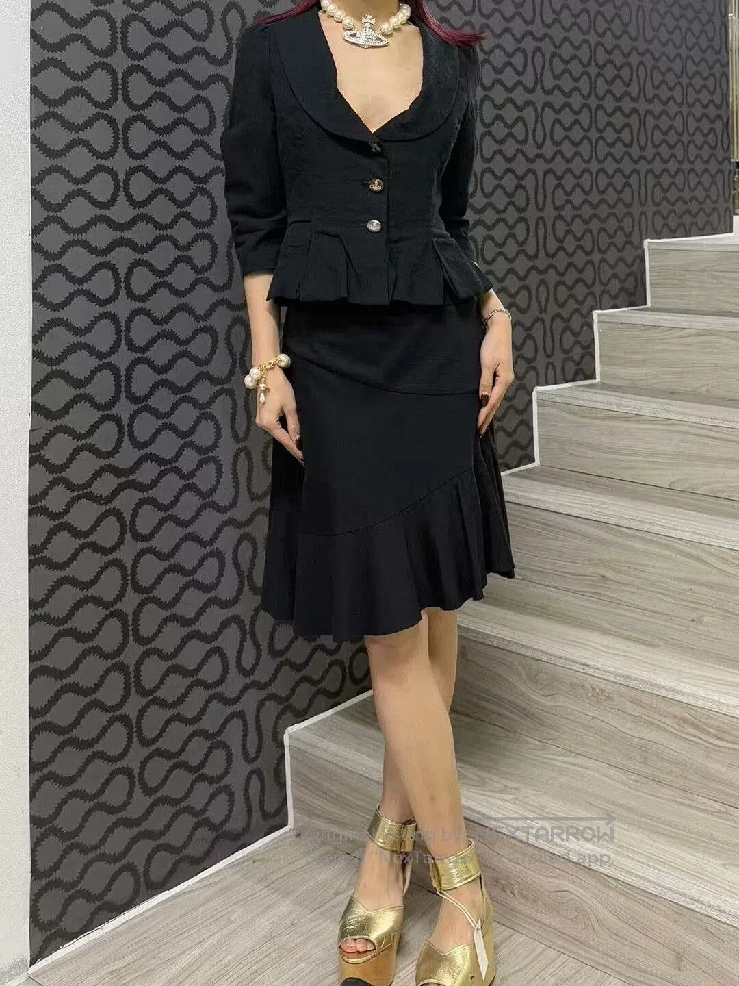 Vivienne Westwood vivienne westwood black short blazer jacket. Size S / US 4 / IT 40 - 3 Thumbnail