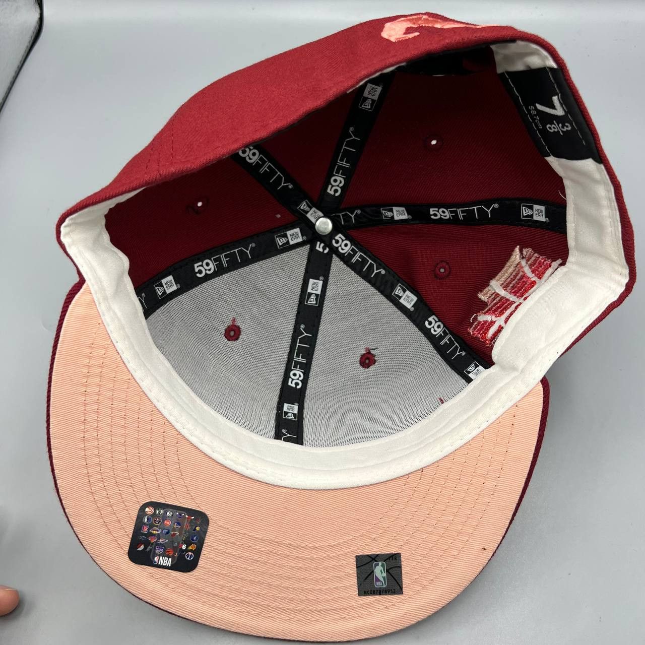 New Era Utah Jazz Hat Men 7 3/8 Embroidered 59Fifty New Era Fitted Size ONE SIZE - 2 Thumbnail