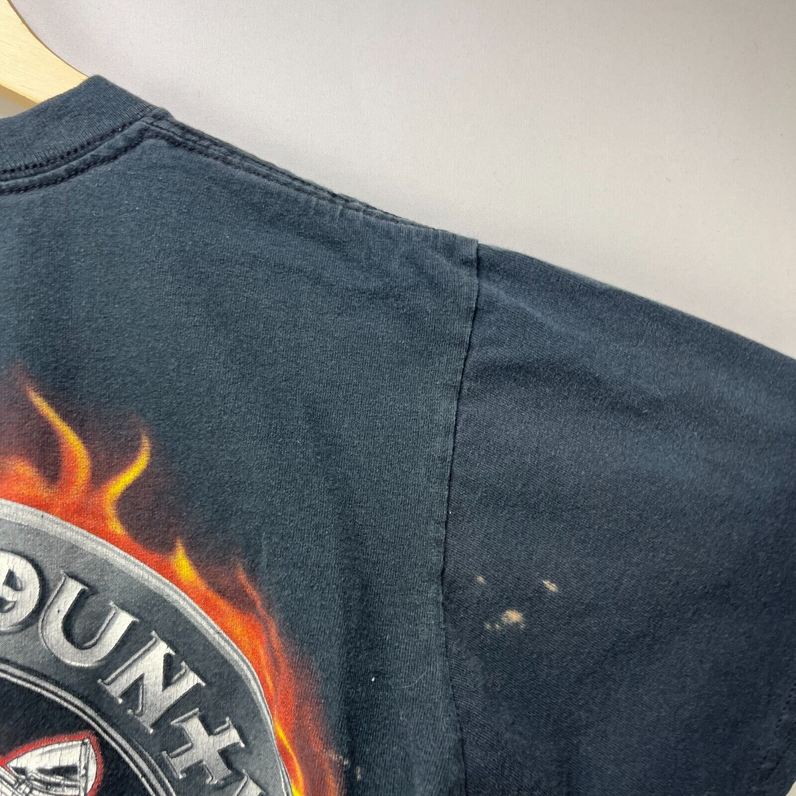 Vintage Vintage Y2K Orange County Choppers Flames Biker Medium Faded Size US M / EU 48-50 / 2 - 12 Thumbnail
