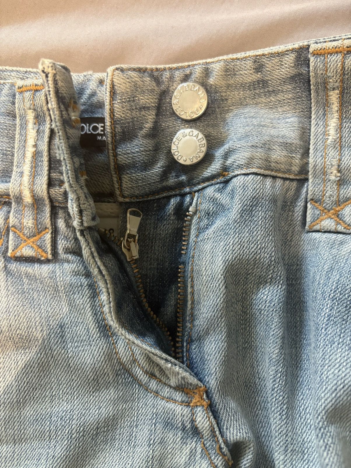 Dolce & Gabbana Dolce & Gabbana Hollywood Cowboy Jeans Size 26" / US 2 / IT 38 - 9 Thumbnail