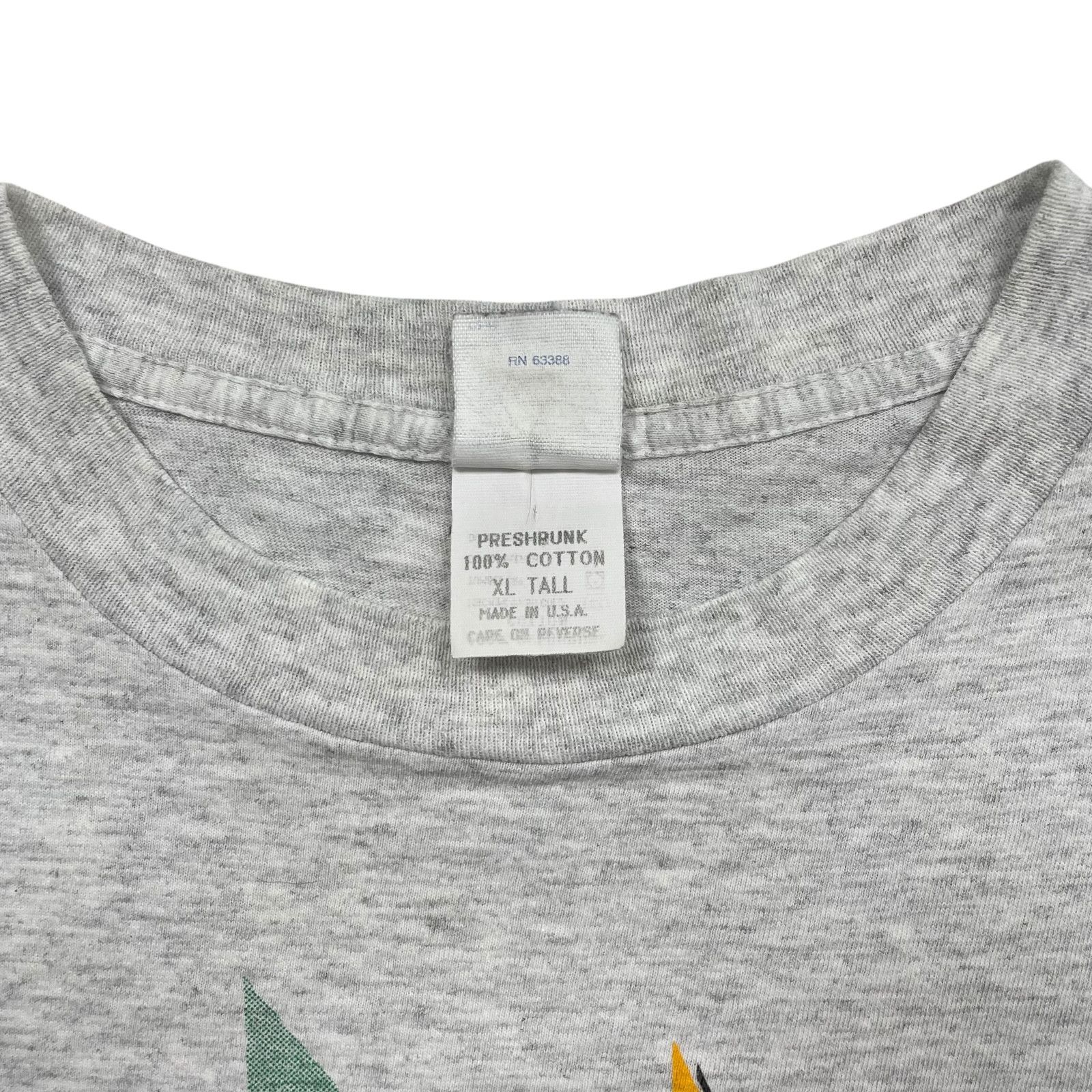 NBA VTG 90s SEATTLE SUPERSONICS SUN GRAPHIC T-SHIRT GRAY XL TALL Size US XL / EU 56 / 4 - 5 Thumbnail