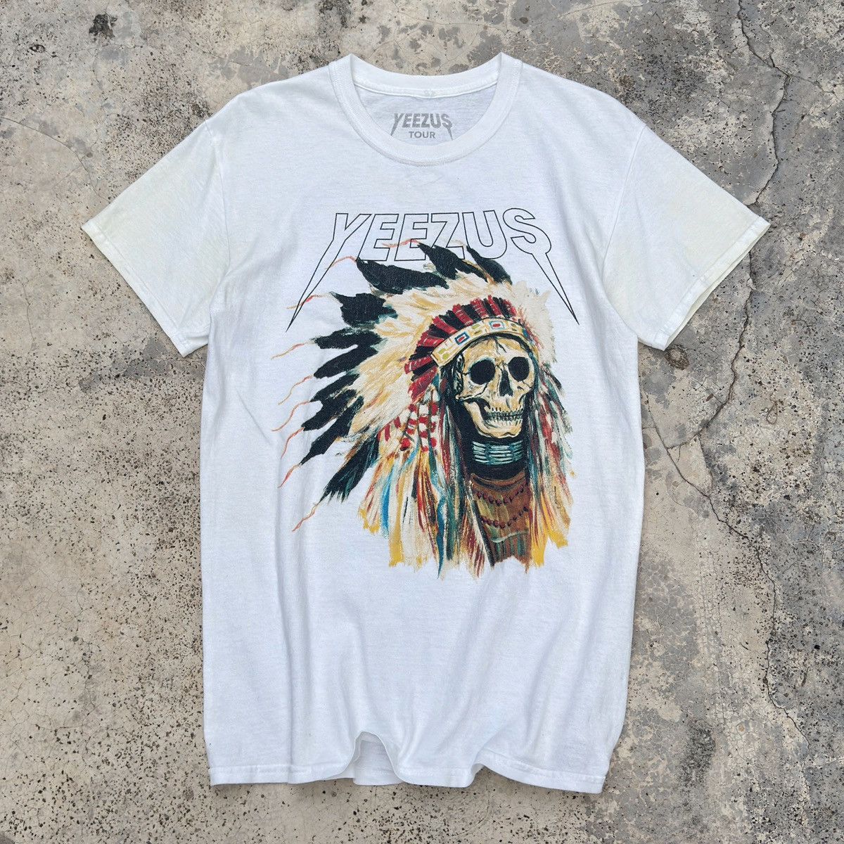 Yeezus Tour Shirt White | Grailed