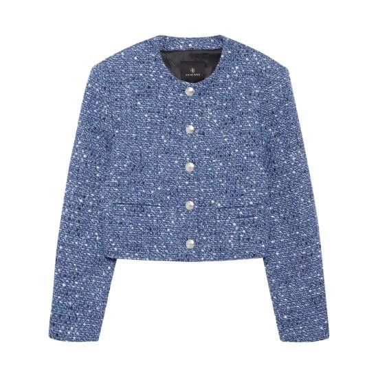 Anine Bing ANINE BING Women Jackets A 01 10985 BEL1 BLUE Size M / US 6-8 / IT 42-44 - 1 Thumbnail