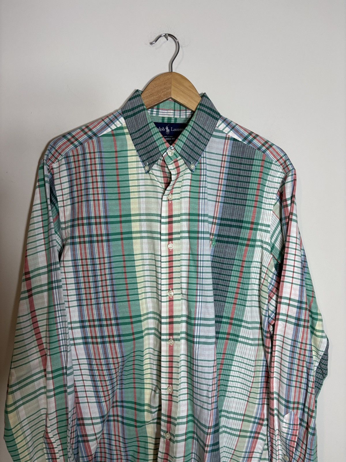 Polo Ralph Lauren Polo Ralph Lauren Plaid Button Down Shirt Large Size US L / EU 52-54 / 3 - 1 Thumbnail