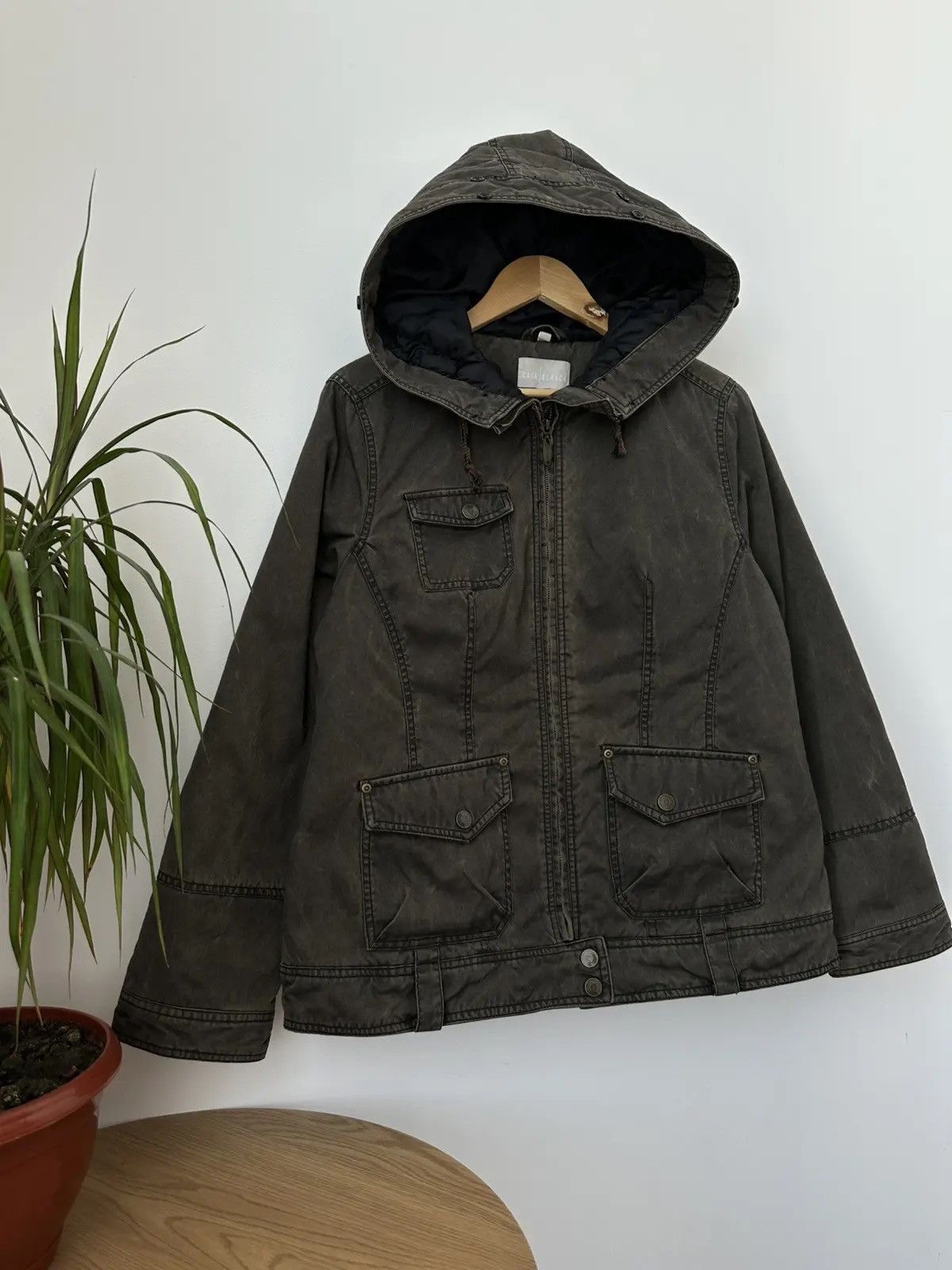 Casablanca Vintage Japanese Casa/Blanca Multi Pocket Faded Jacket Y2K Size US M / EU 48-50 / 2 - 4 Thumbnail