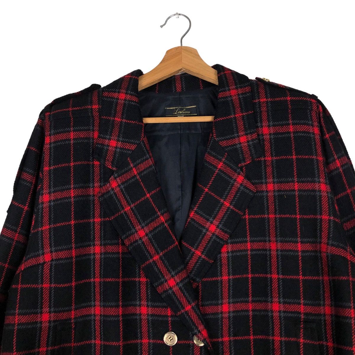 Japanese Brand 🔥Vtg Lelian Bomber Jacket Tartan Design Punk Design Japan Size US M / EU 48-50 / 2 - 3 Thumbnail