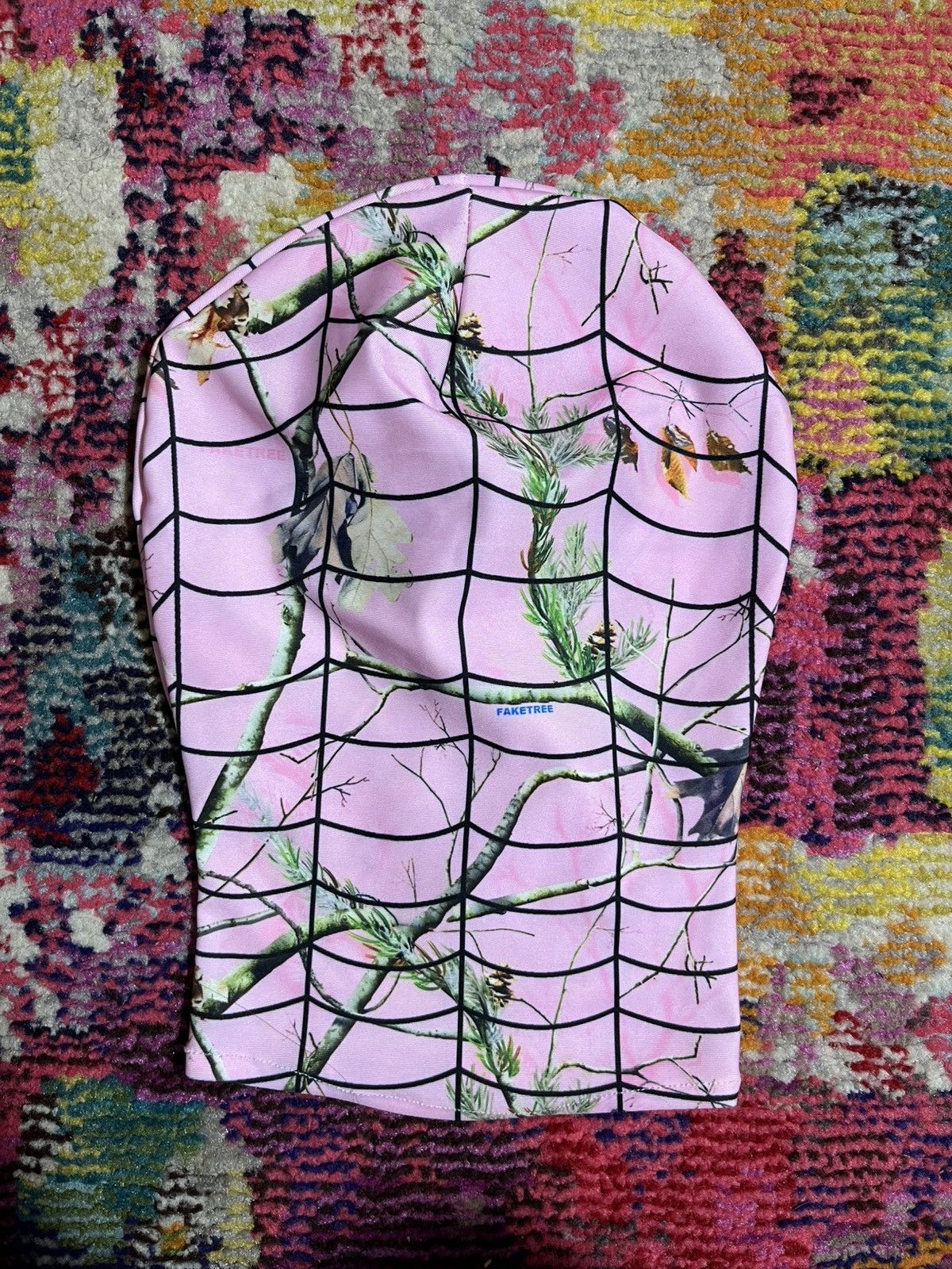 Asspizza Faketree Pink Camo Spiderman Mask Size ONE SIZE - 2 Thumbnail