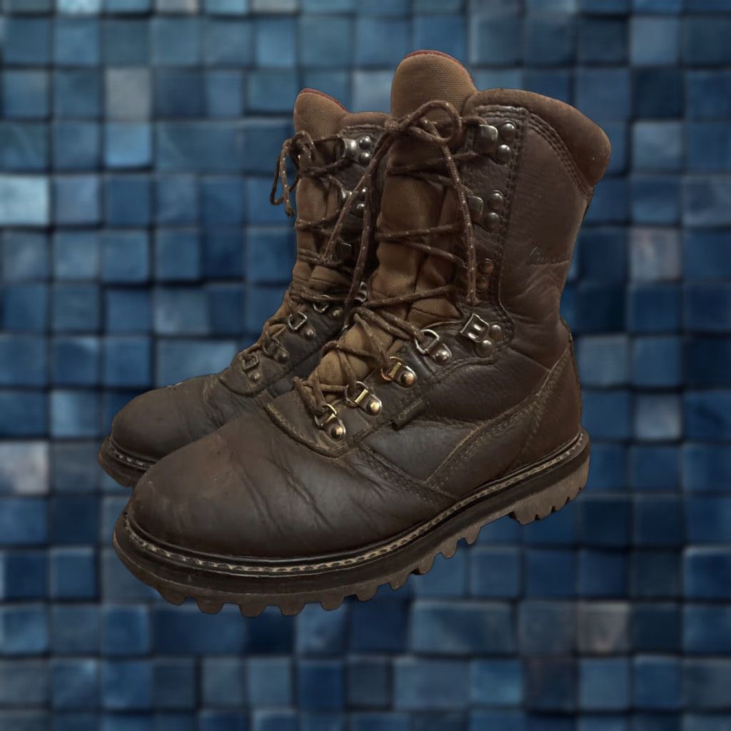 CABELA'S Hunting Boots GTX 81-9491 Mens Size D Brown Insulated