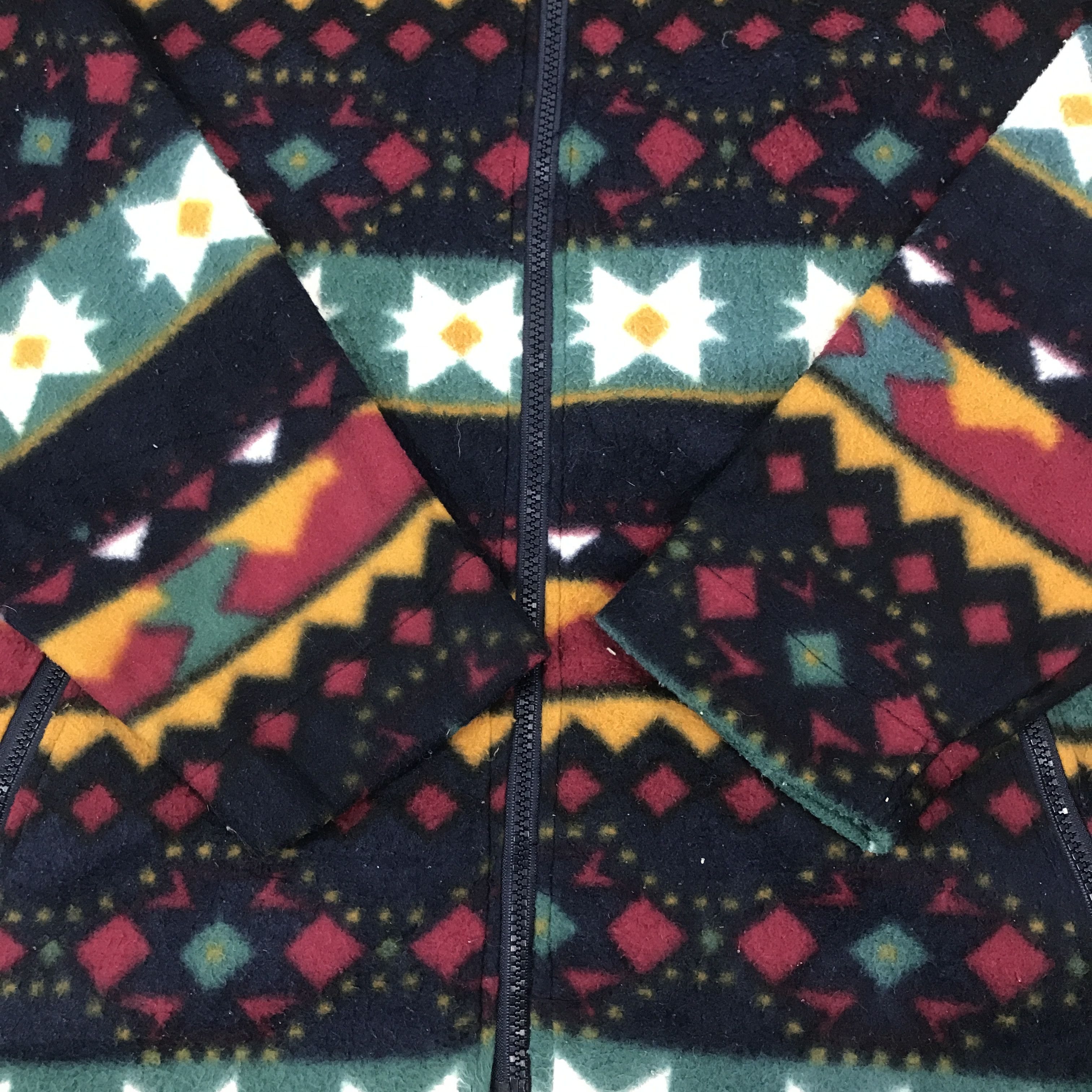 Mizuno × Vintage Mizuno Allsports Navajo design zipper Jacket Size US M / EU 48-50 / 2 - 7 Thumbnail