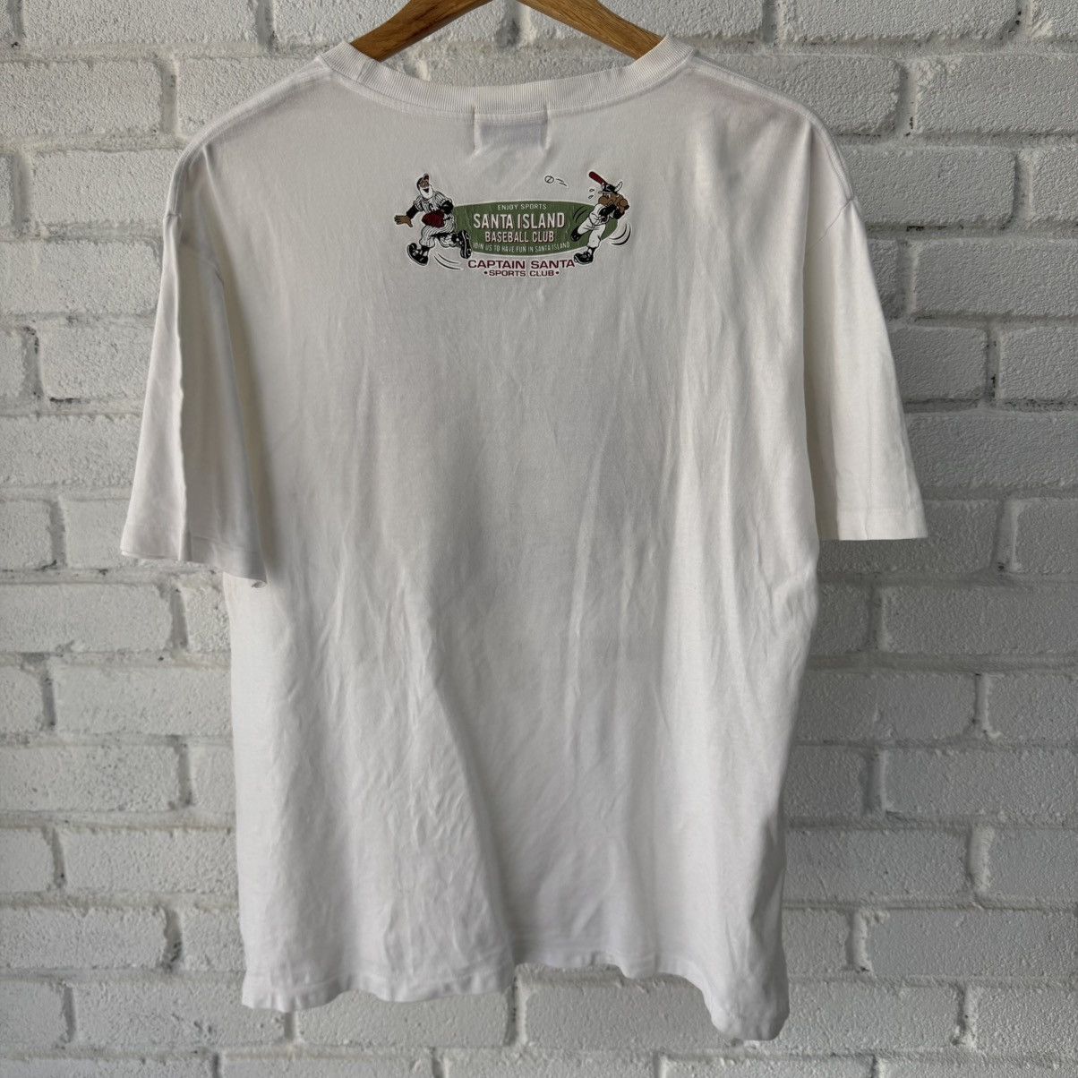 Vintage Captain Santa Tee Size US M / EU 48-50 / 2 - 2 Thumbnail