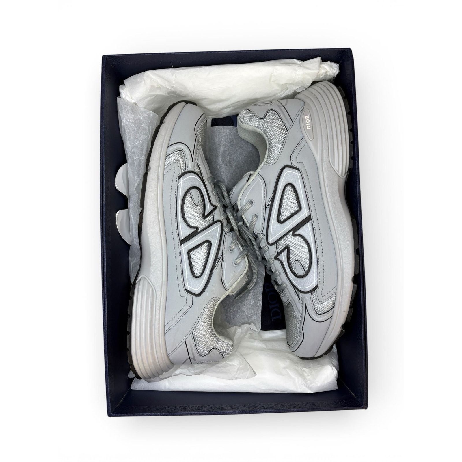 Dior Dior B30 Wolf Grey Sneakers | Size 45 (12US) Size US 12 / EU 45 - 2 Thumbnail