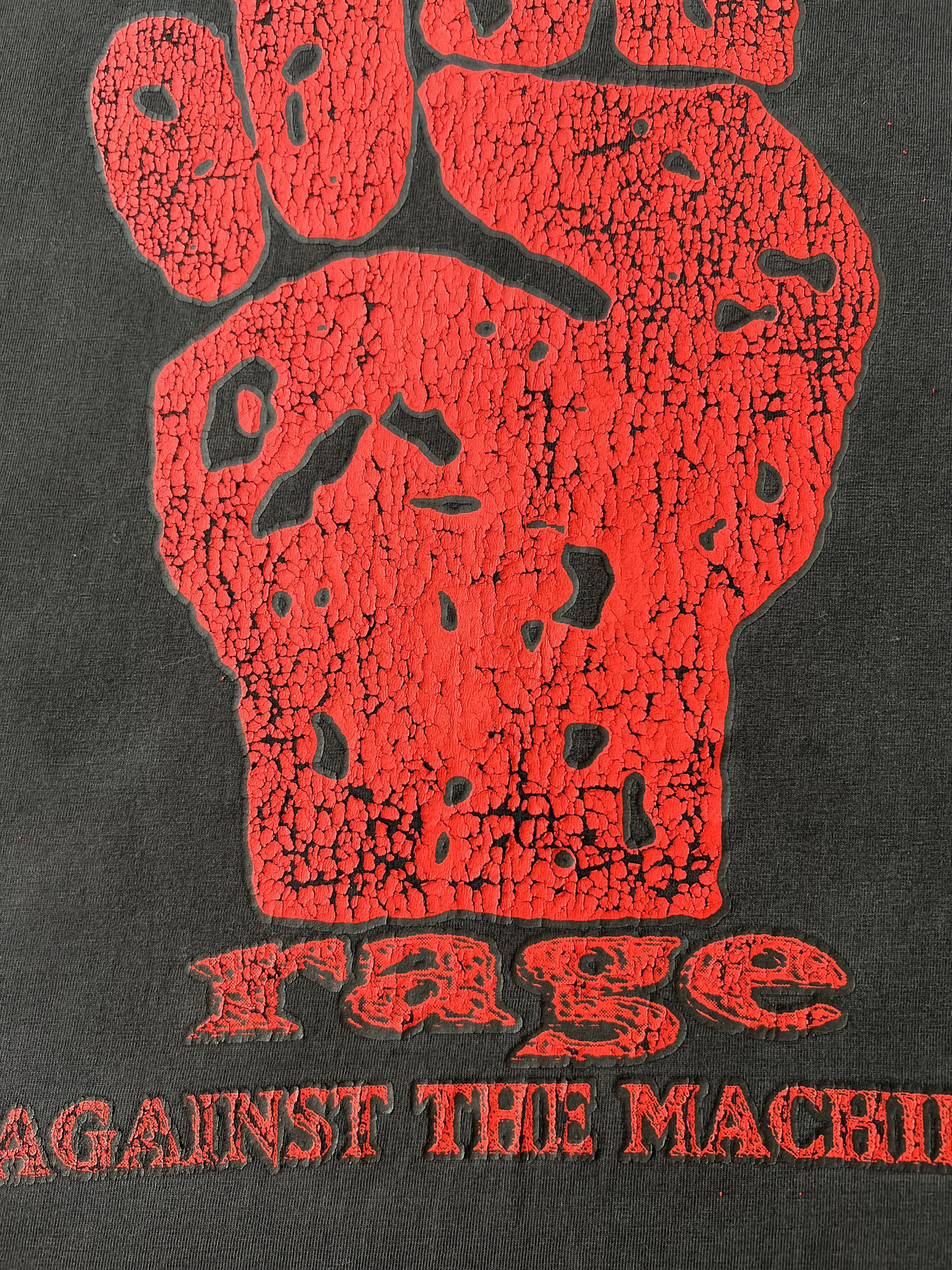 Band Tees Vintage 2000s Rage Against the Machine RATM Black T-shirt Size US S / EU 44-46 / 1 - 4 Thumbnail