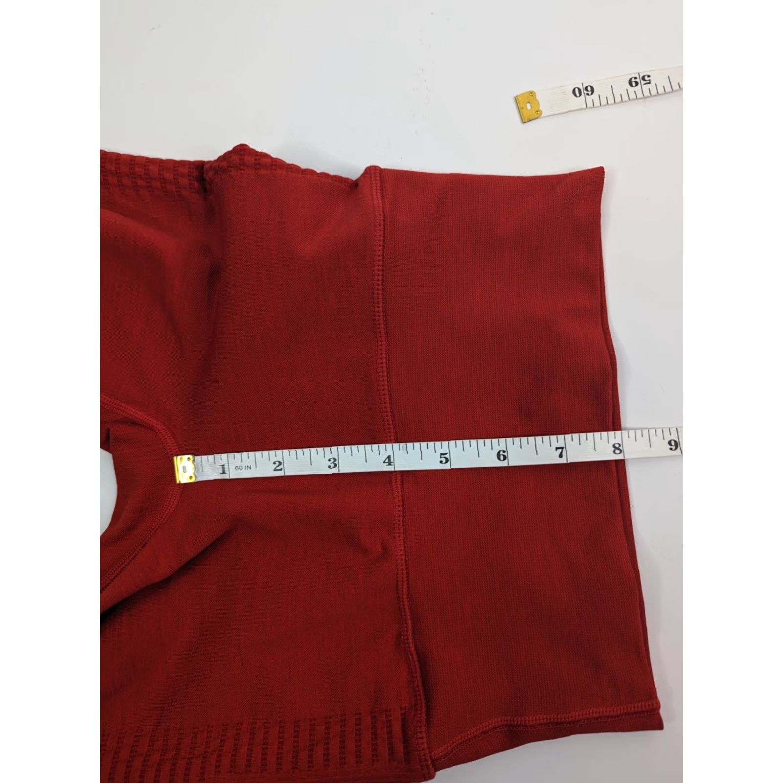 Vintage Alphalete Red Seamless Halo Leggings XS Leggings Women XS Red Seamless Halo Size 26" / US 2 / IT 38 - 7 Thumbnail