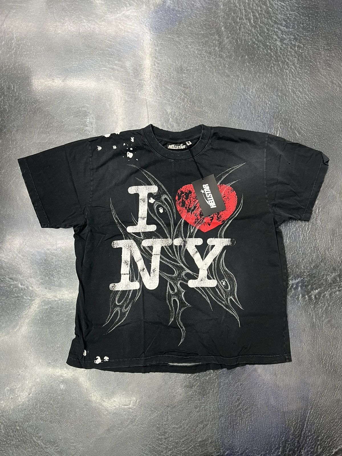 HELLSTAR Hellstar I ❤️ NY T-Shirt Size US XXL / EU 58 / 5 - 1 Thumbnail
