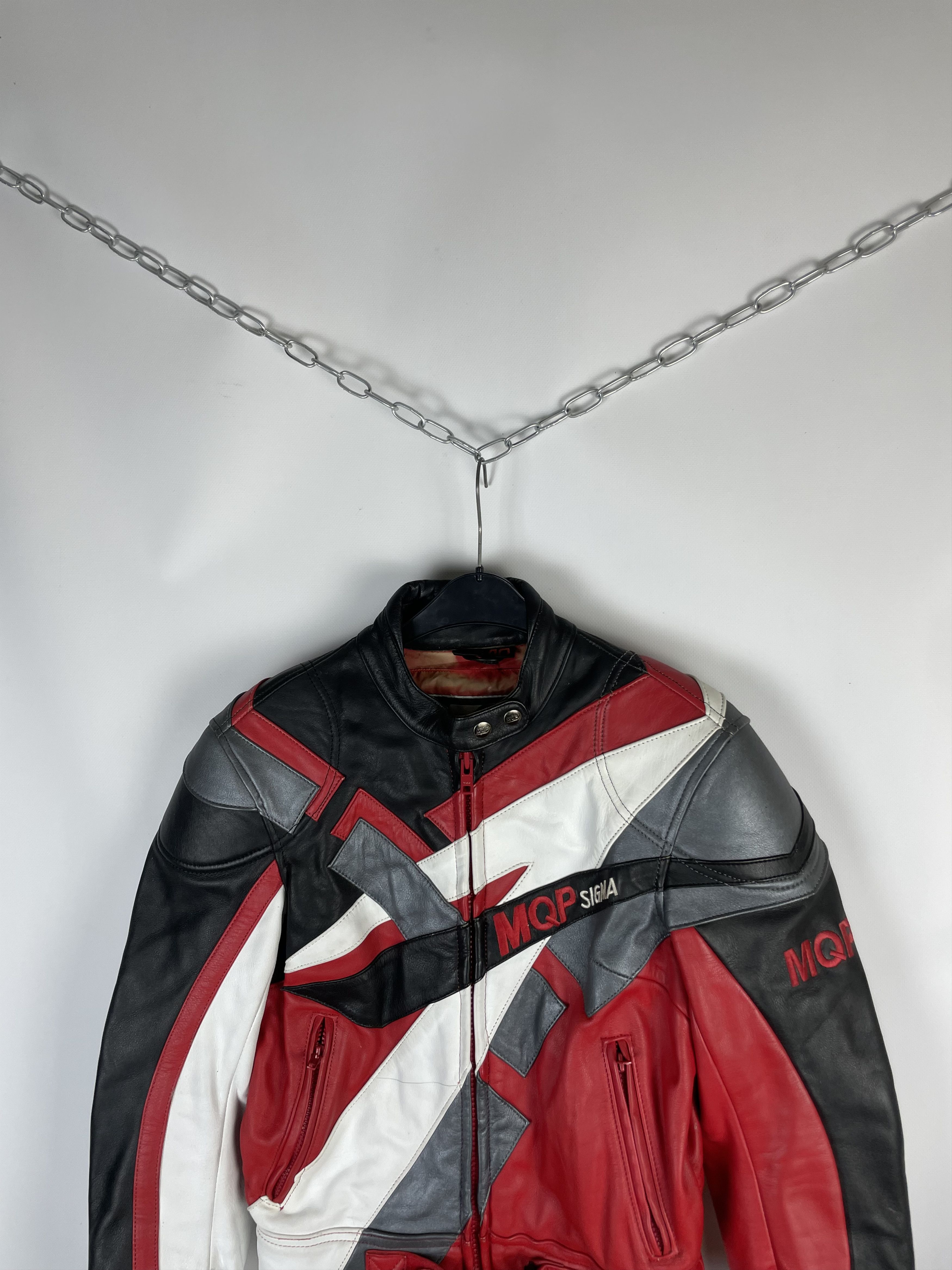 Other MQP Racing Moto Leather Jacket Vintage Size US S / EU 44-46 / 1 - 3 Thumbnail