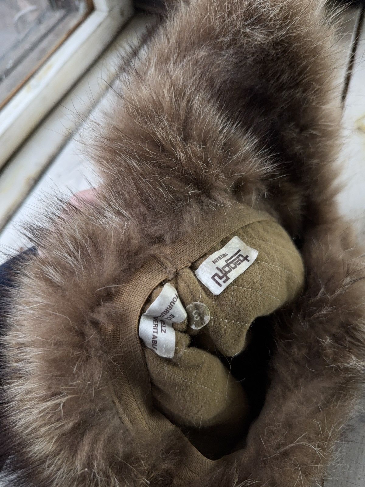 Hysteric Glamour × Japanese Brand × Vintage Vintage Real Fur Mohair Fuzzy Ushanka Y2K Opium Hype Rare OS Size ONE SIZE - 5 Thumbnail