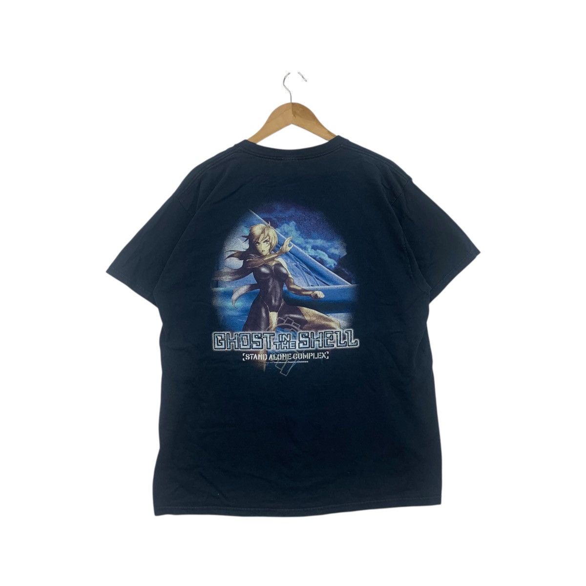 Anime Vintage GHOST IN THE SHELL Stand Alone Complex Tee Shirt Top Size US XL / EU 56 / 4 - 1 Thumbnail