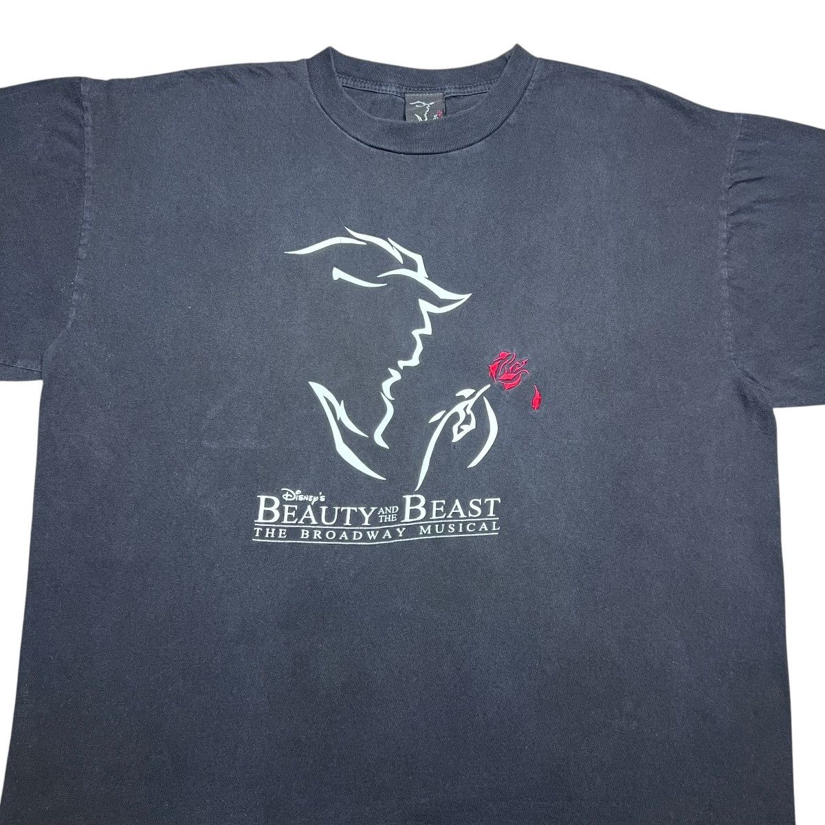 Disney Vintage 90s Disney Beauty And The Beast Broadway Musical Tee Size US XL / EU 56 / 4 - 6 Thumbnail
