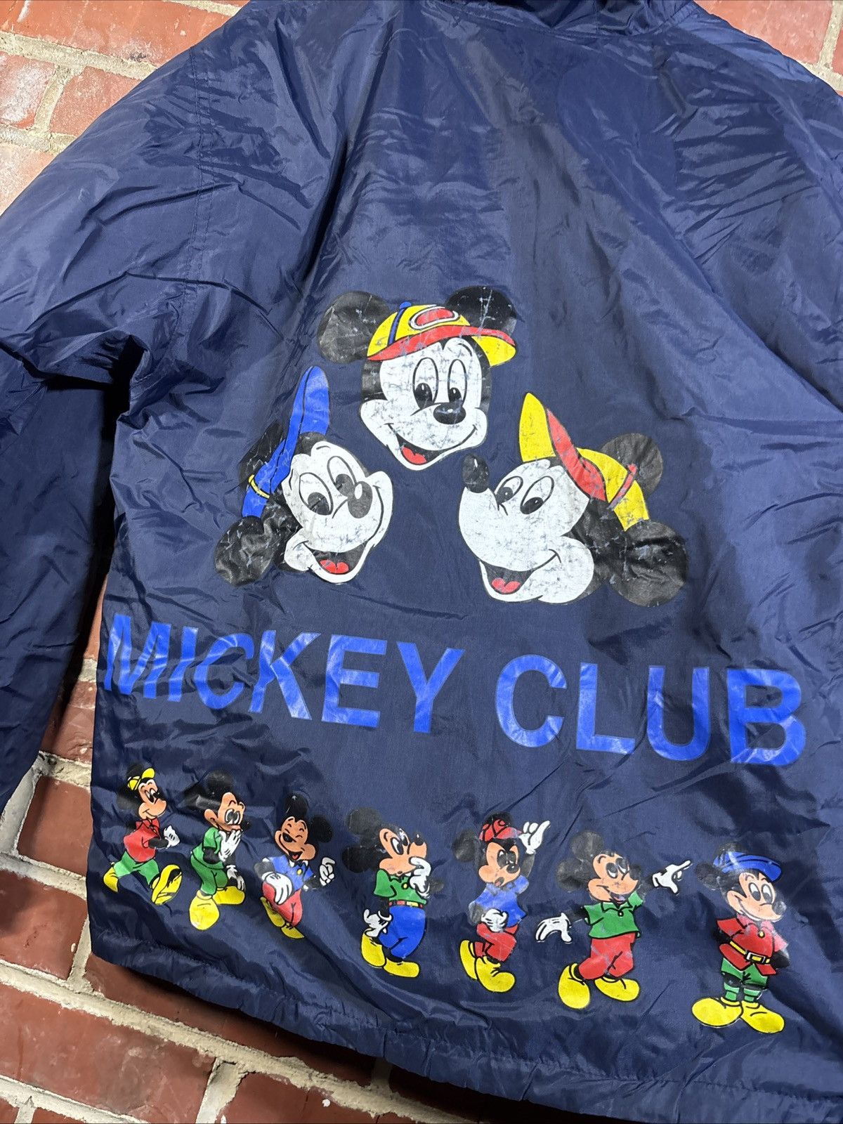 Disney Vintage 90s Disney Mickey Mouse Club Reversible Jacket Sz M Size US M / EU 48-50 / 2 - 5 Thumbnail