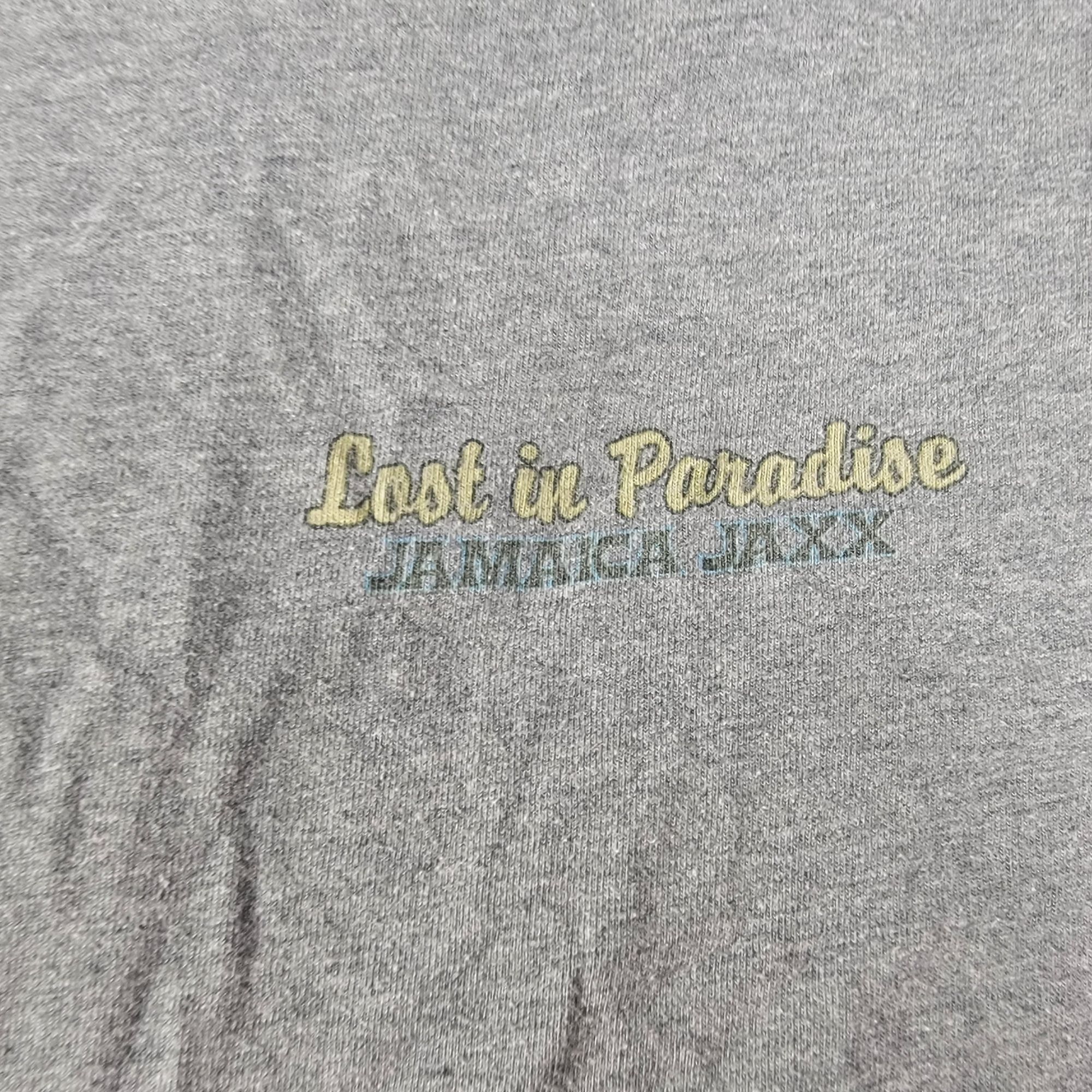 Other Jamaica Jaxx Lost In Paradise Mens Large Gray Graphic T Shir Size US L / EU 52-54 / 3 - 4 Thumbnail