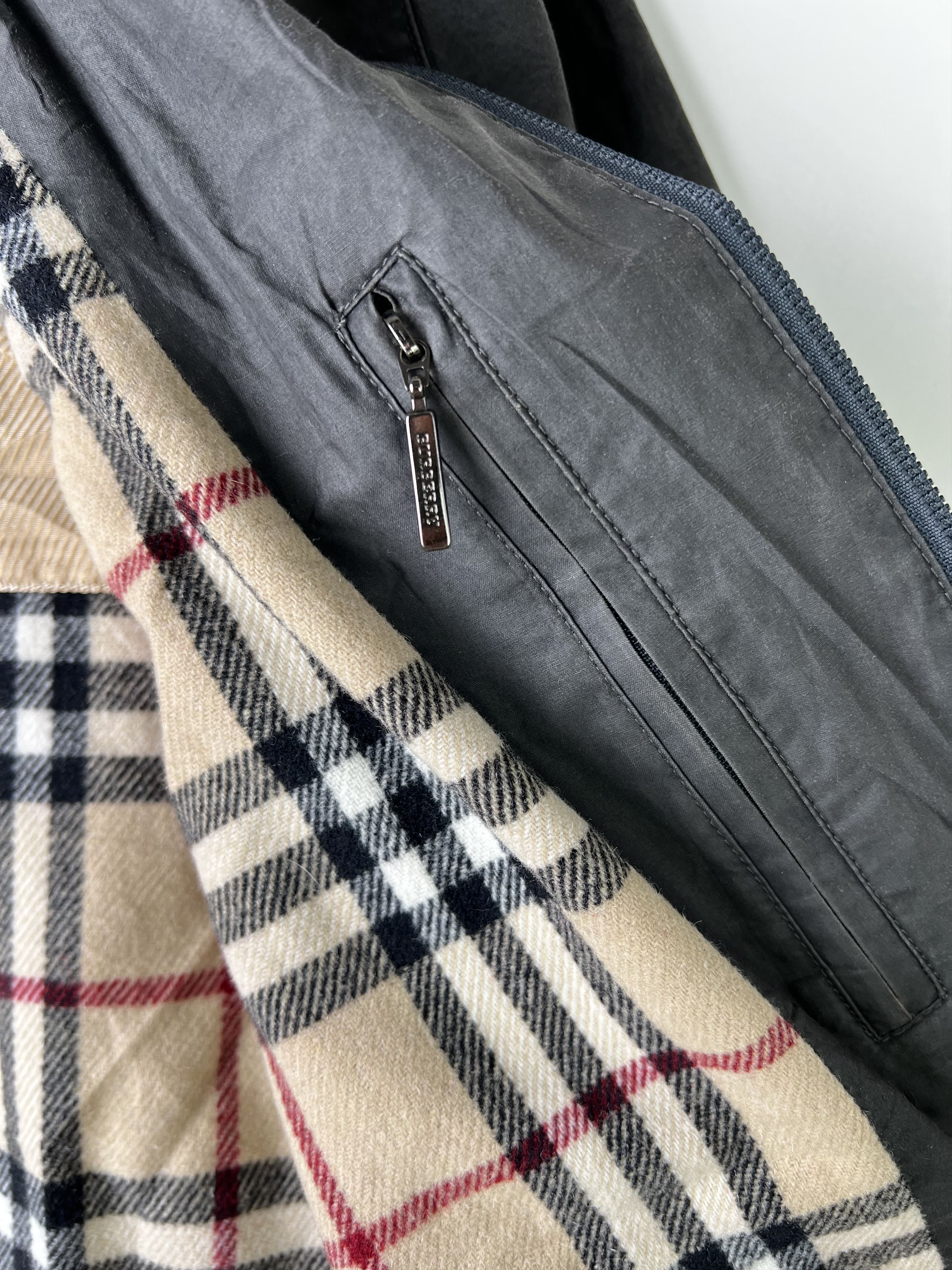 Burberry BURBERRY VINTAGE JACKET WITH COATING GRAY Size US L / EU 52-54 / 3 - 6 Thumbnail