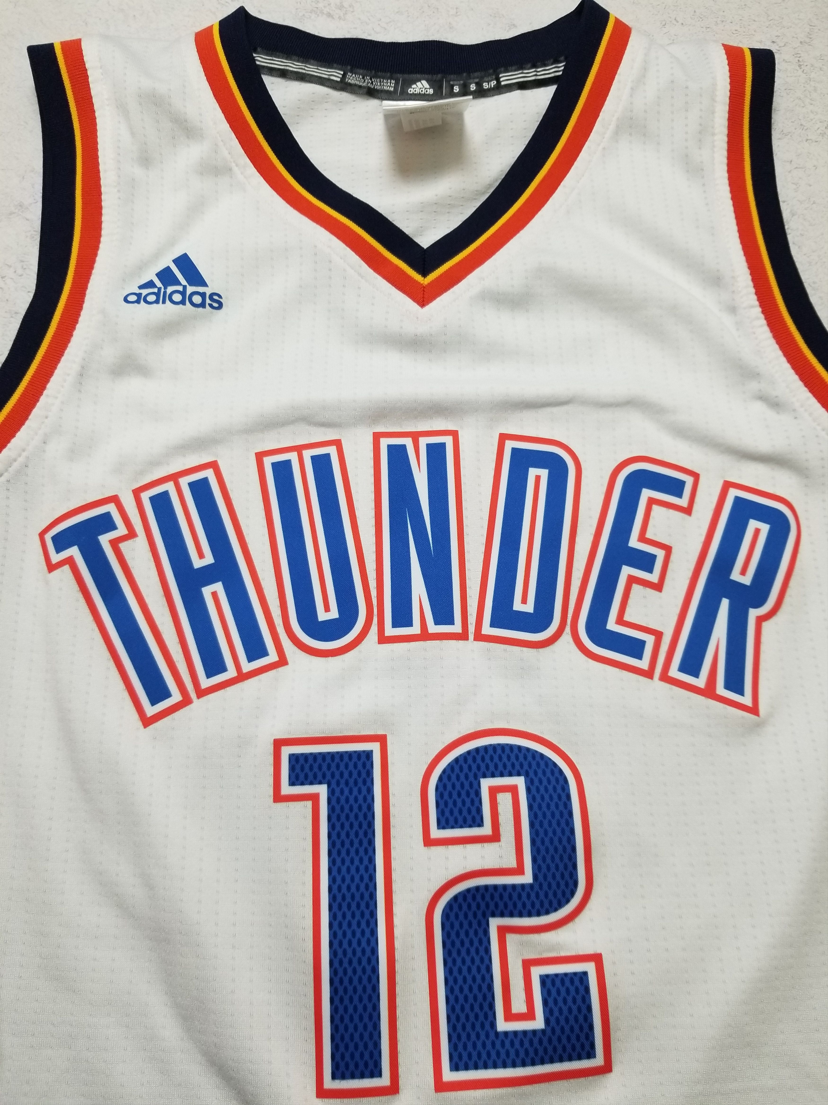Adidas Adidas NBA Oklahoma City Thunder #12 Steven Adams NBA Jersey Size US S / EU 44-46 / 1 - 12 Thumbnail