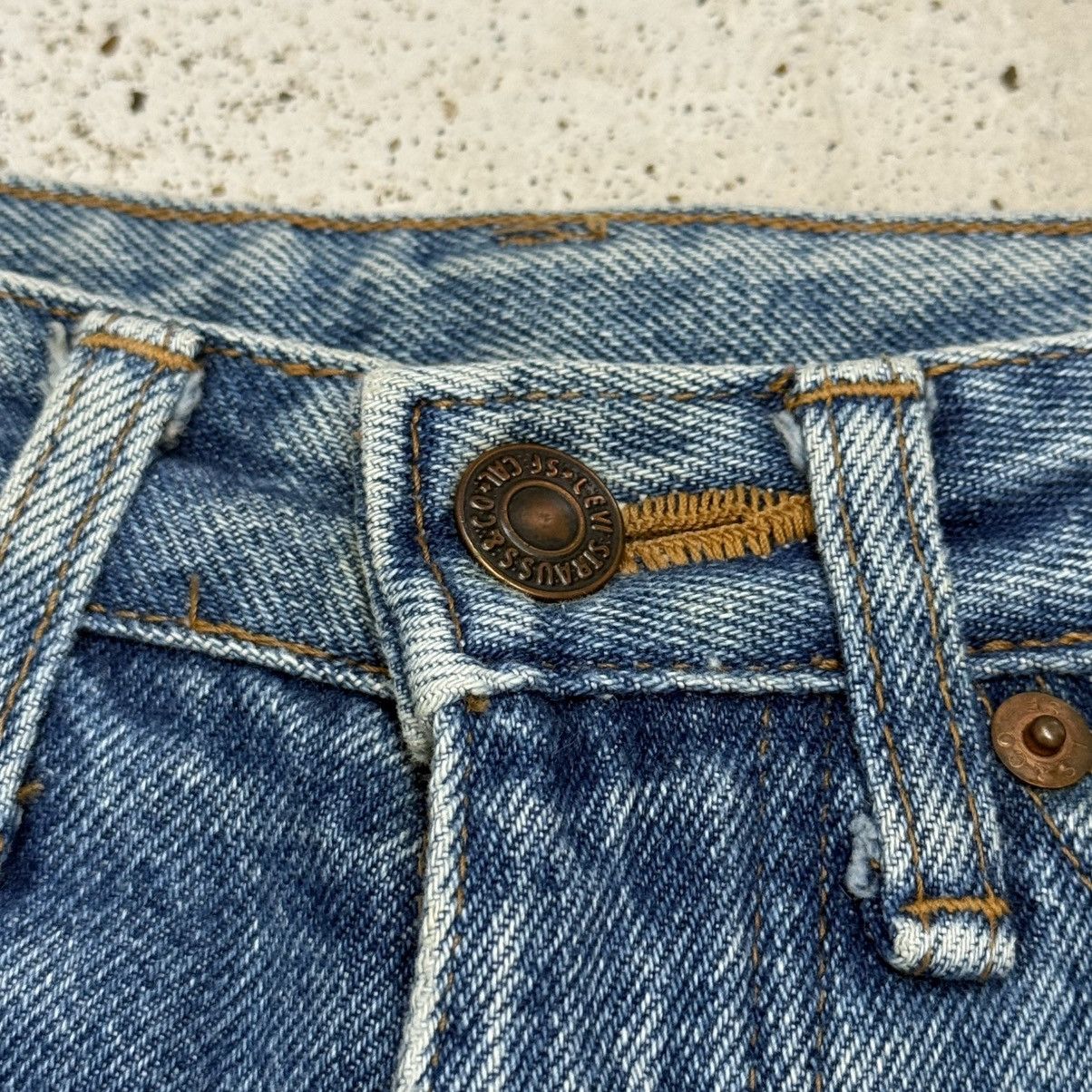 Levi's Vintage 90s Levis W606 High Waist Denim Pants Size 29" - 9 Thumbnail