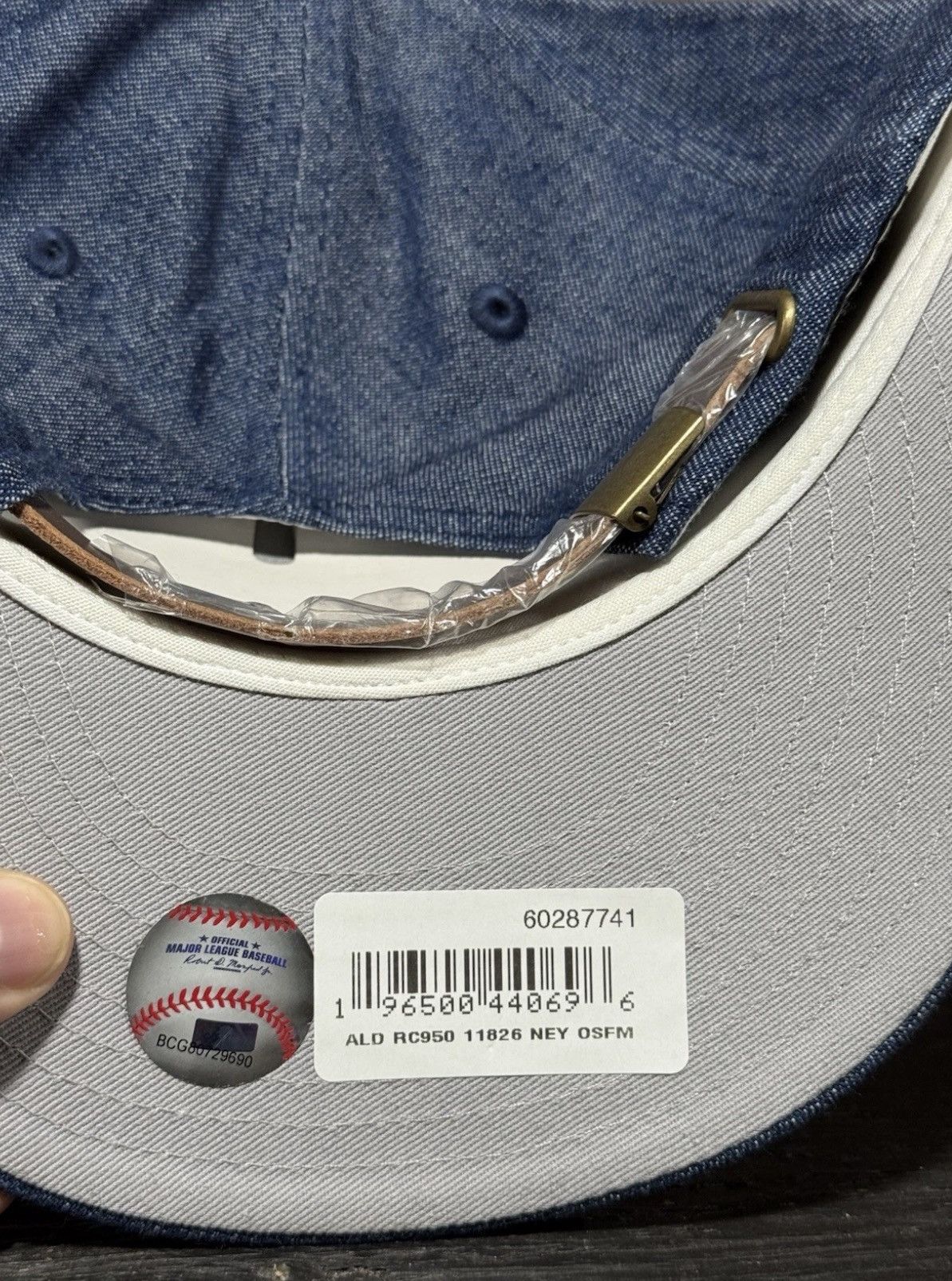 Aime Leon Dore × New Era New Era Aime Leon Dore Hat New York Yankees Denim Blue NWT Size ONE SIZE - 6 Thumbnail