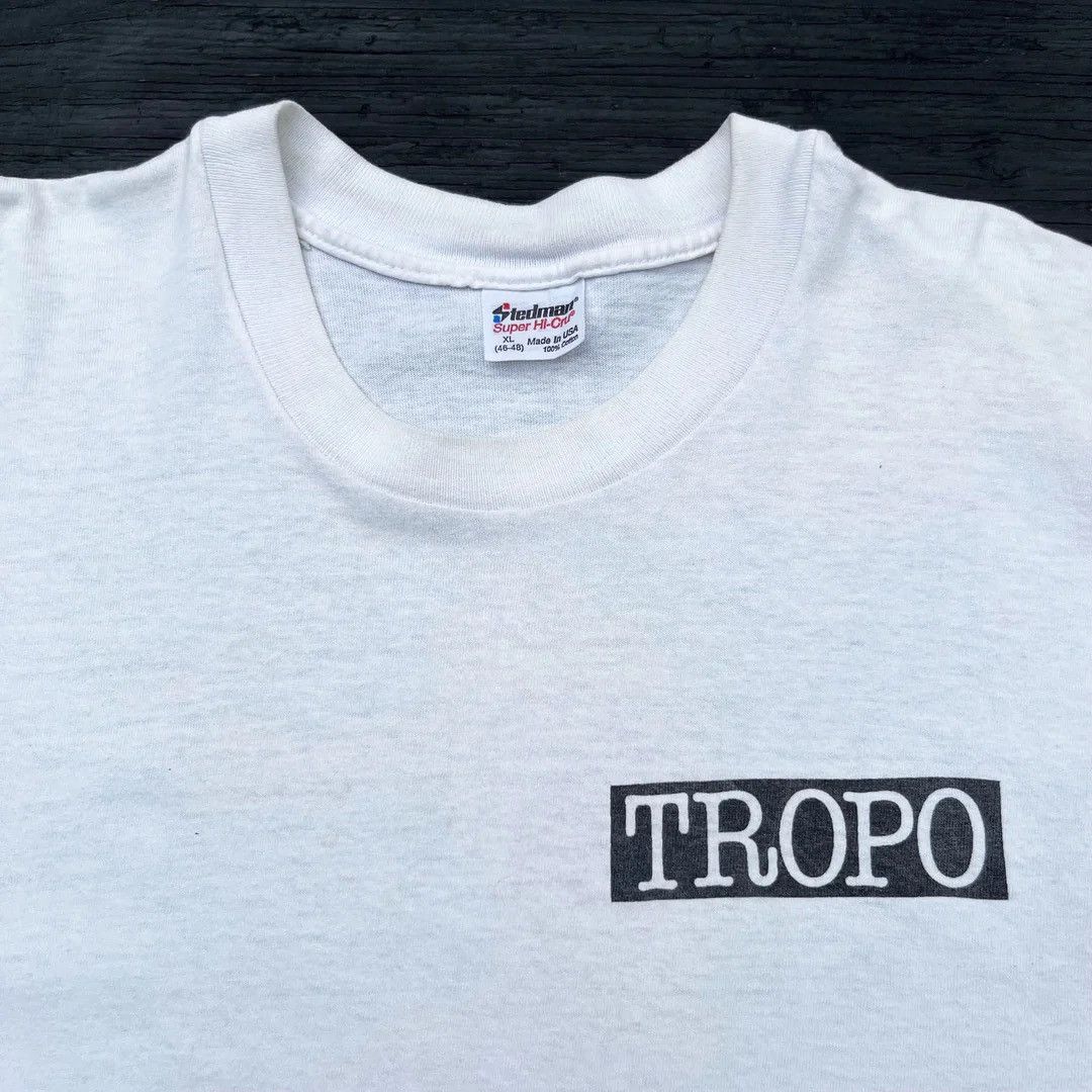 Vintage Natas Kaupas 86 80s Vtg Tropo Skateboards Frontside USA Tee Size US XL / EU 56 / 4 - 5 Thumbnail