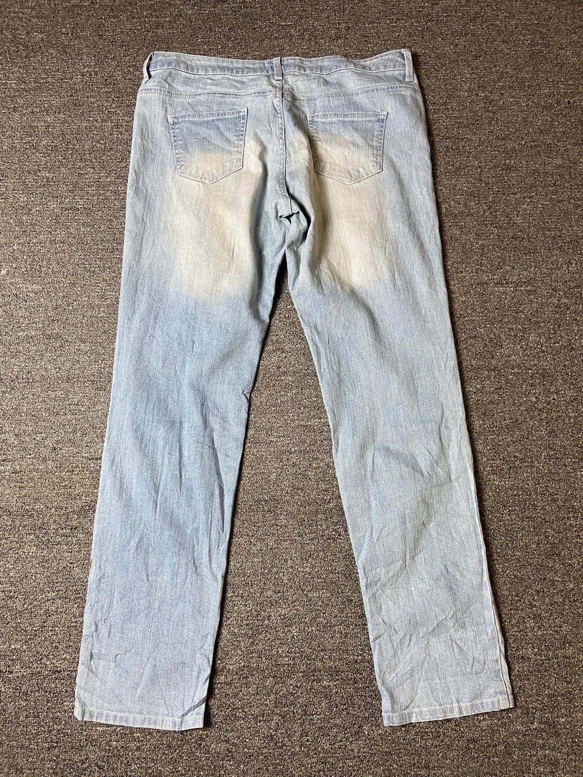 Japanese Brand × Vintage Japanese Brand Distressed Denim Ripped Jeans (123) Size US 34 / EU 50 - 2 Thumbnail