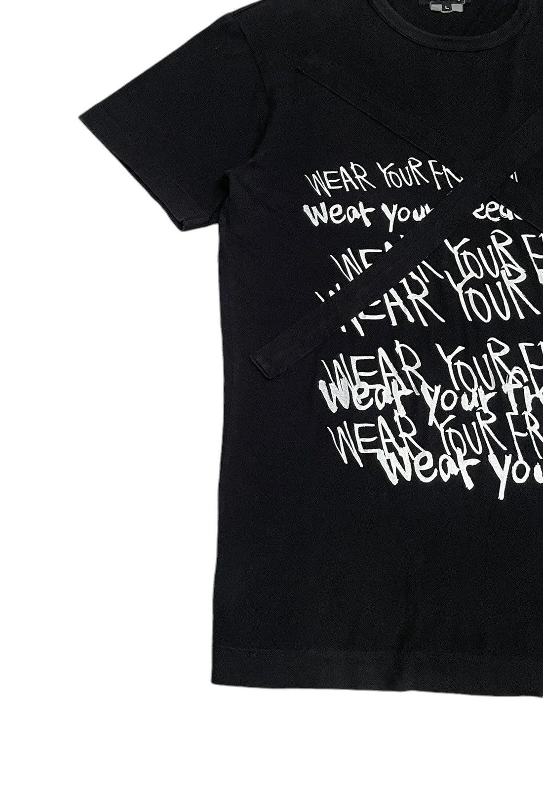 Comme des Garcons × Japanese Brand Rare Design Vintage Brand Comme Des Garcons T-shirt 2009s Size US L / EU 52-54 / 3 - 5 Thumbnail