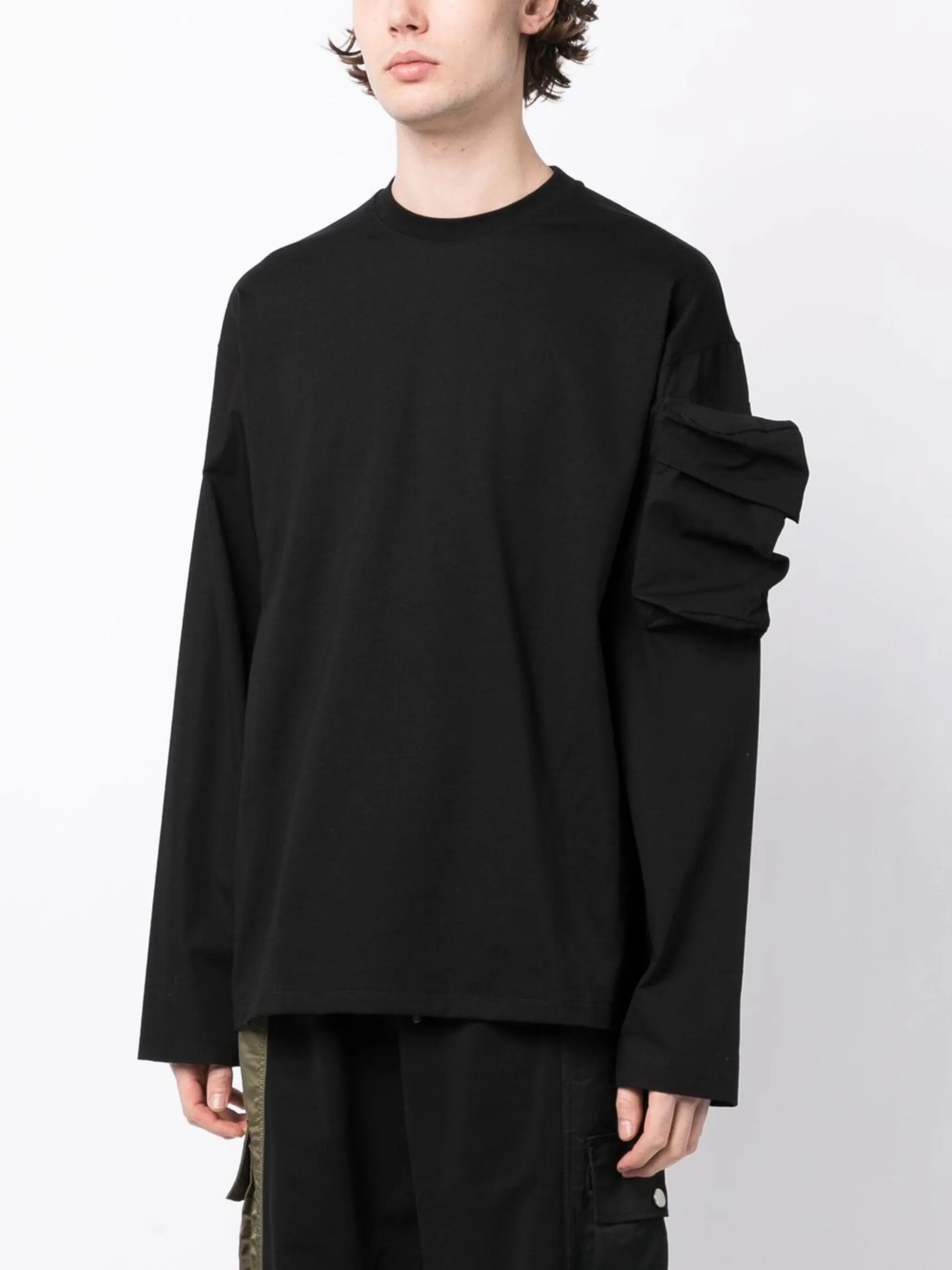OAMC o1y0225 Crewneck T-Shirt in Black Size US M / EU 48-50 / 2 - 3 Thumbnail