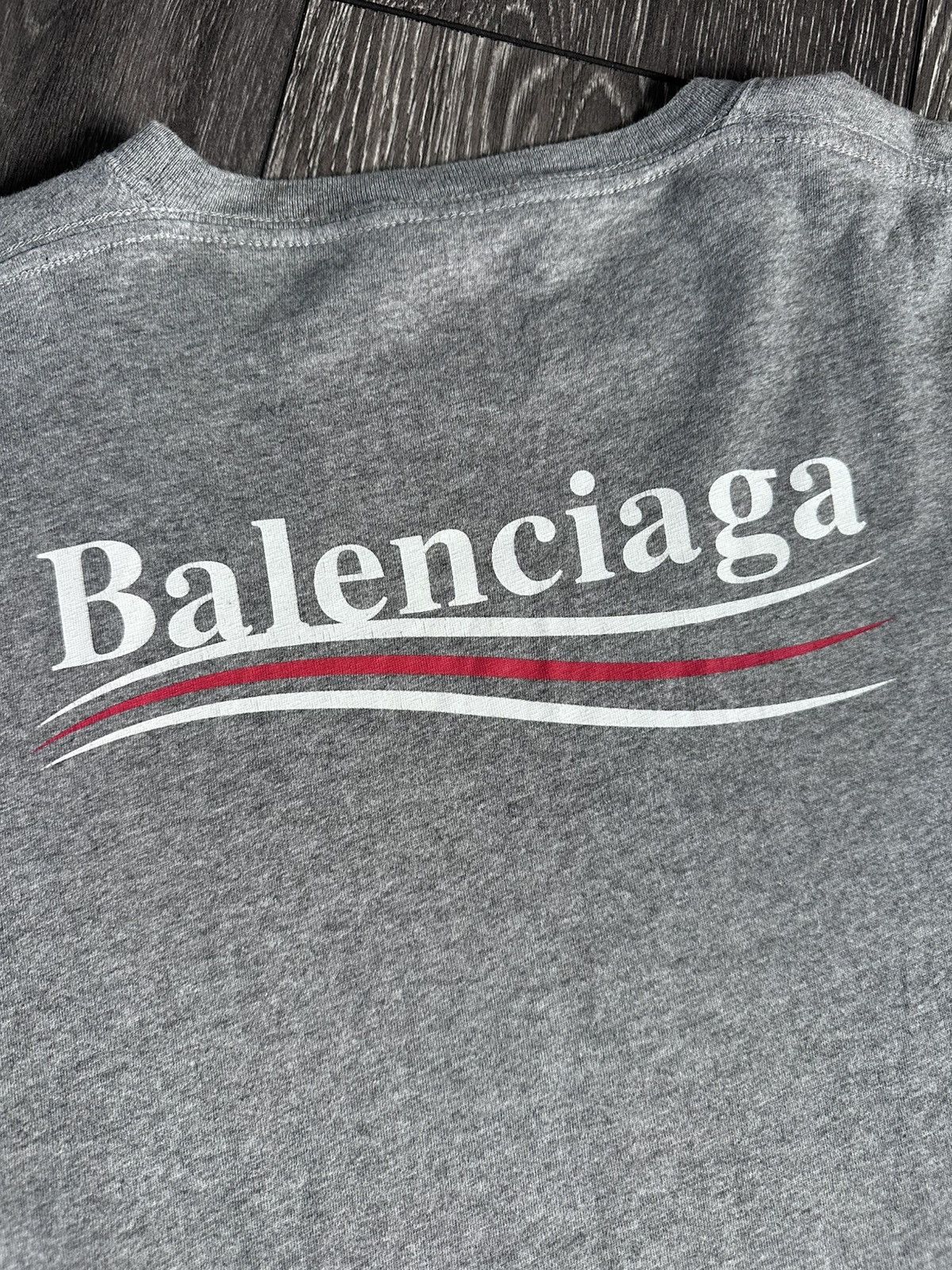 Balenciaga balenciaga political campaign bernie logo oversized tshirt Size US M / EU 48-50 / 2 - 3 Thumbnail