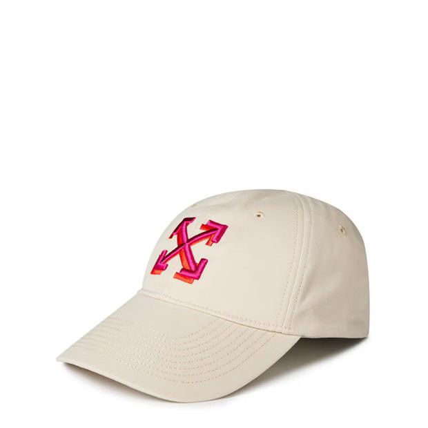 Off-White o1g2r1mq0125 Size: OS / Hat / Cap in White Size ONE SIZE - 1 Thumbnail