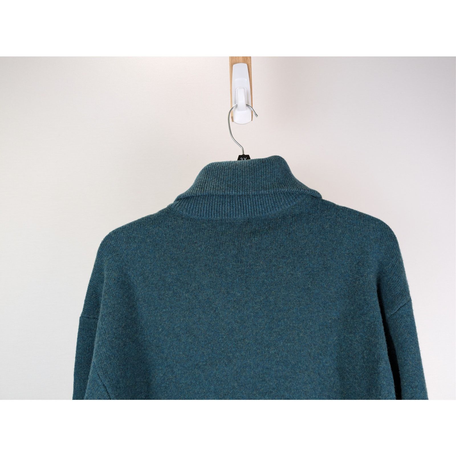 Isabel Marant o1rshd1 CC20 Fancy Quarter-Zip Sweater in Green Size US S / EU 44-46 / 1 - 11 Thumbnail