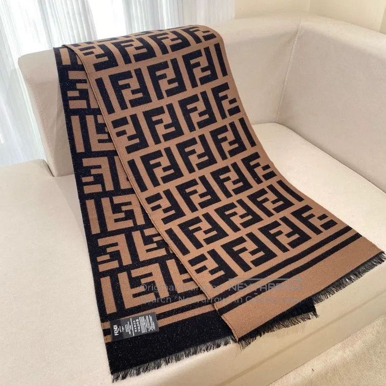 Fendi Fendi size 180*35cm Wool scarf Size ONE SIZE - 1 Thumbnail