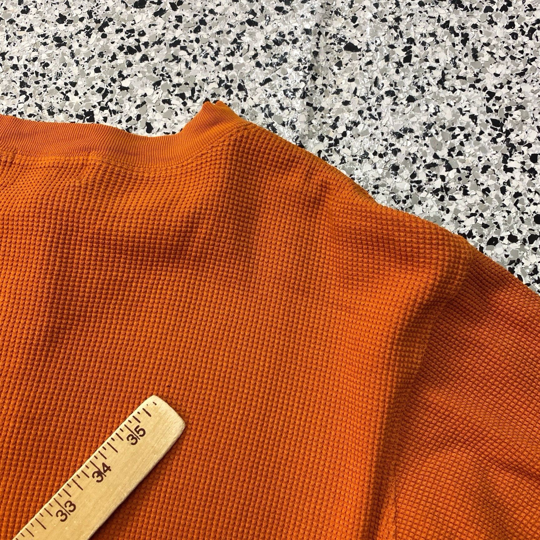 Eddie Bauer VINTAGE Eddie Bauer Henley-neck Waffle Thermal Long T-shirt XL Orange Mens Regular Size XL Thermal Size US XL / EU 56 / 4 - 5 Thumbnail