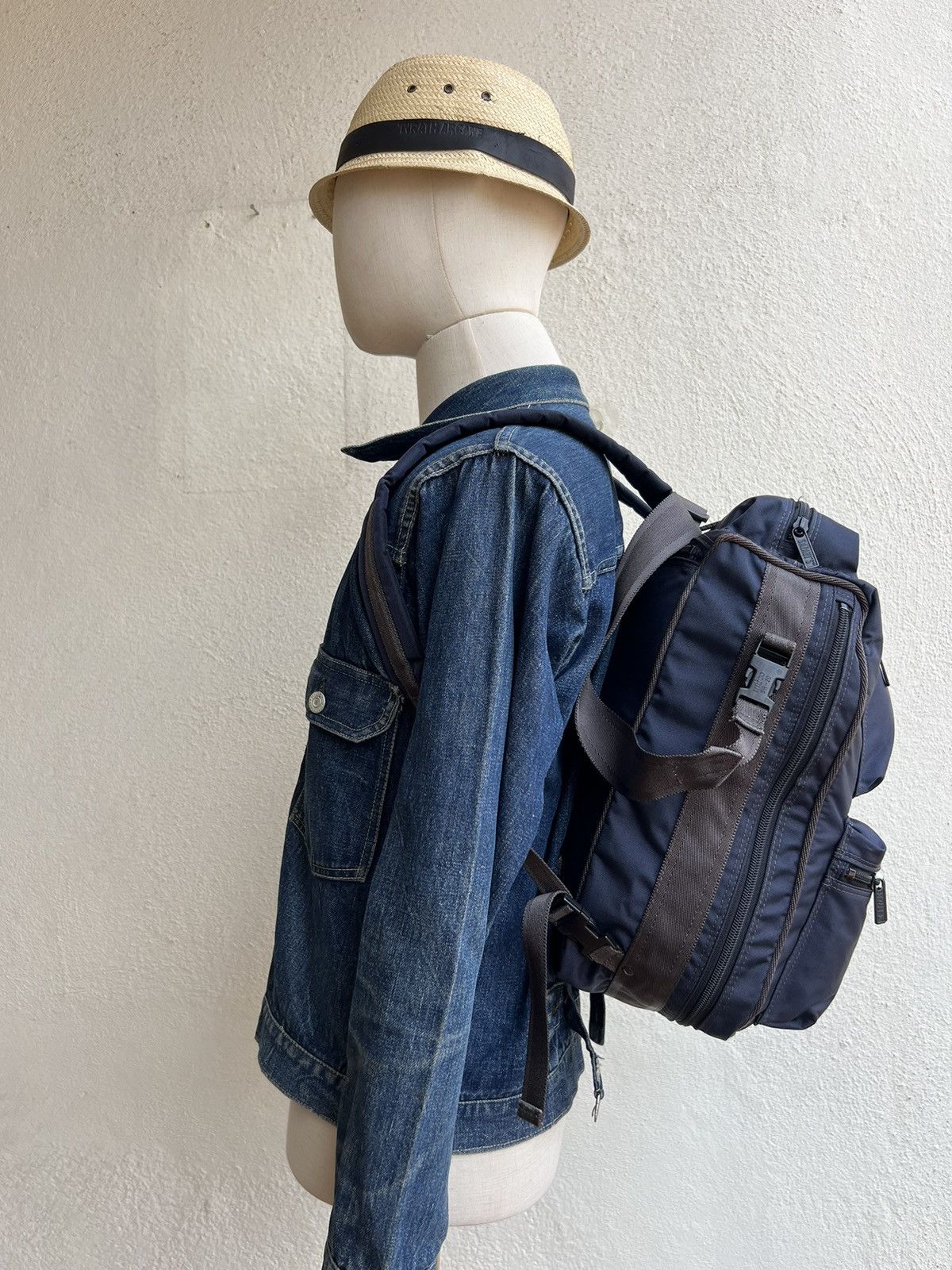 Vintage Vintage Sazaby Japan Two Ways Cargo Backpack Bag Size ONE SIZE - 6 Thumbnail
