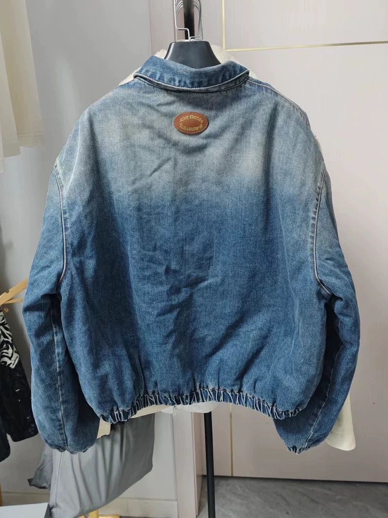 Acne Studios Acne Studios Acne Studios Denim Jacket in Ice Blue Pink-25 Size US M / EU 48-50 / 2 - 2 Thumbnail