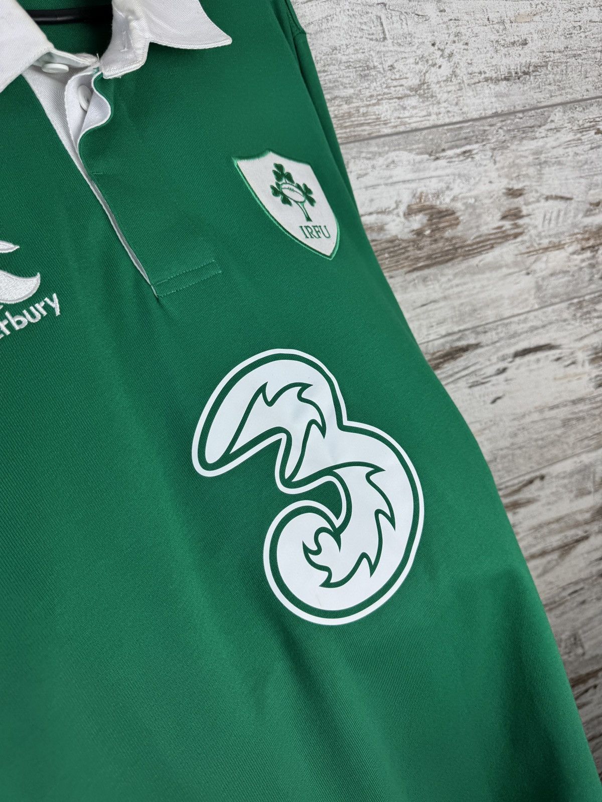 Canterbury of New Zealand × Vintage Vintage Cantbery Irish Rugby football union Sweatshirt tee Size US XL / EU 56 / 4 - 7 Thumbnail