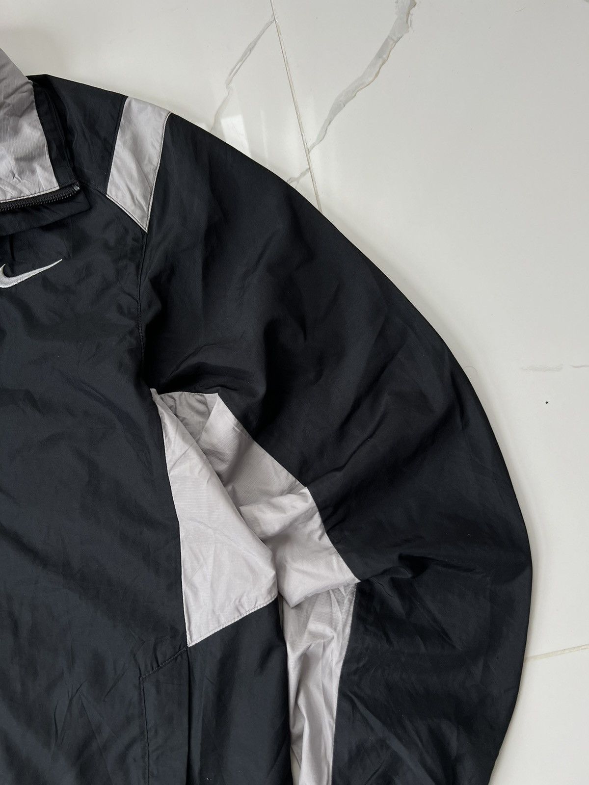 Nike × Vintage 90's NIKE TRACK JACKET Y2K RETRO SWOOSH LOGO RARE Size US M / EU 48-50 / 2 - 4 Thumbnail