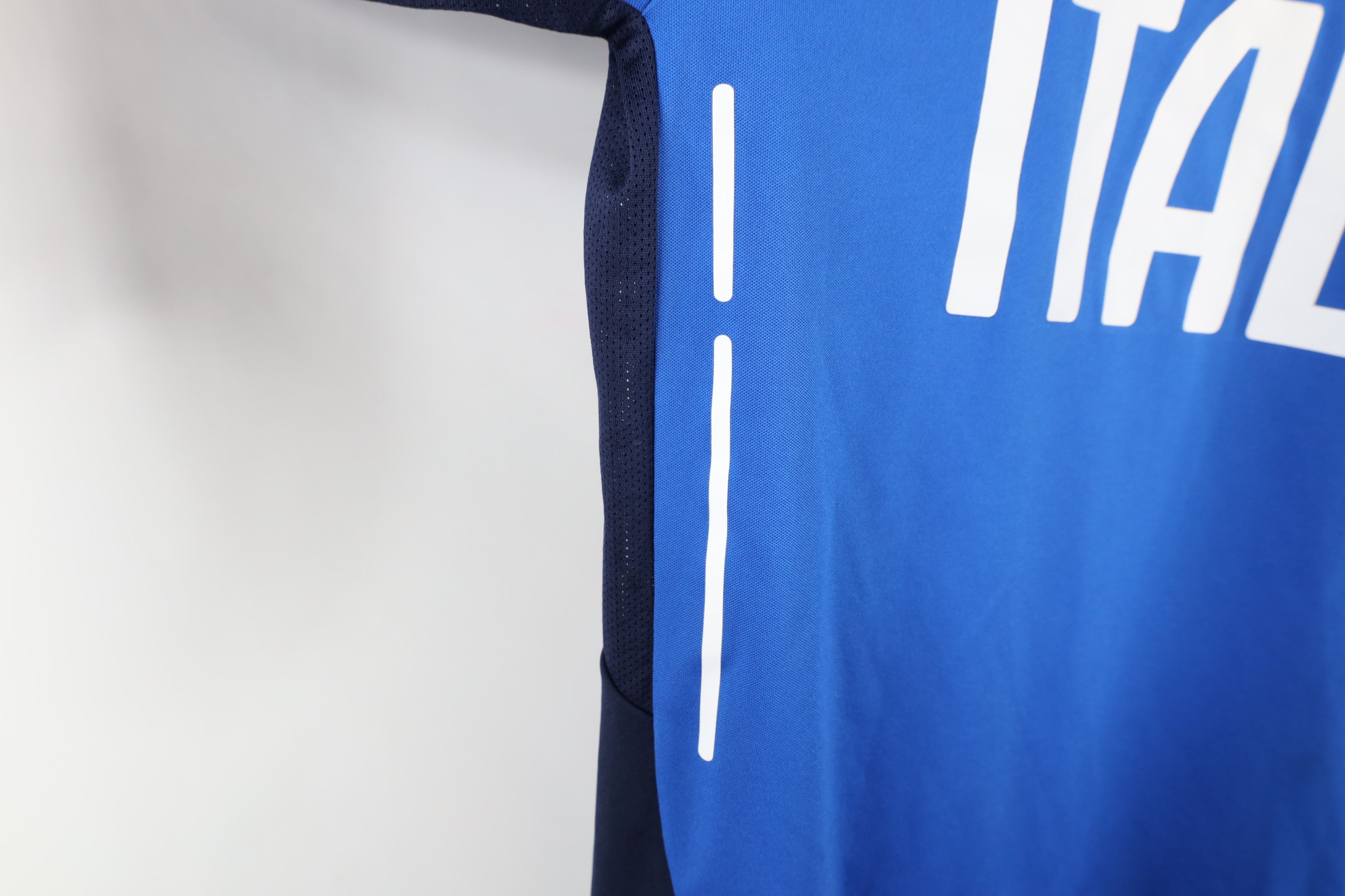 Puma × Vintage Puma Long Sleeve FIGC Italia Italy Soccer Jersey Shirt Blue Size US L / EU 52-54 / 3 - 7 Thumbnail