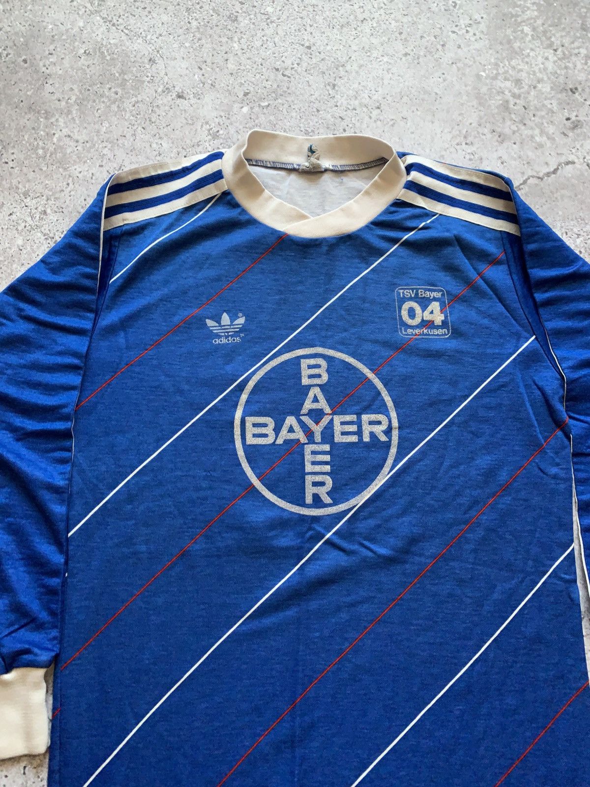 Adidas 🔥ADIDAS BAYER 04 LEVERKUSEN 1984/85 THIRD SOCCER JERSEY KIT Size US S / EU 44-46 / 1 - 4 Thumbnail