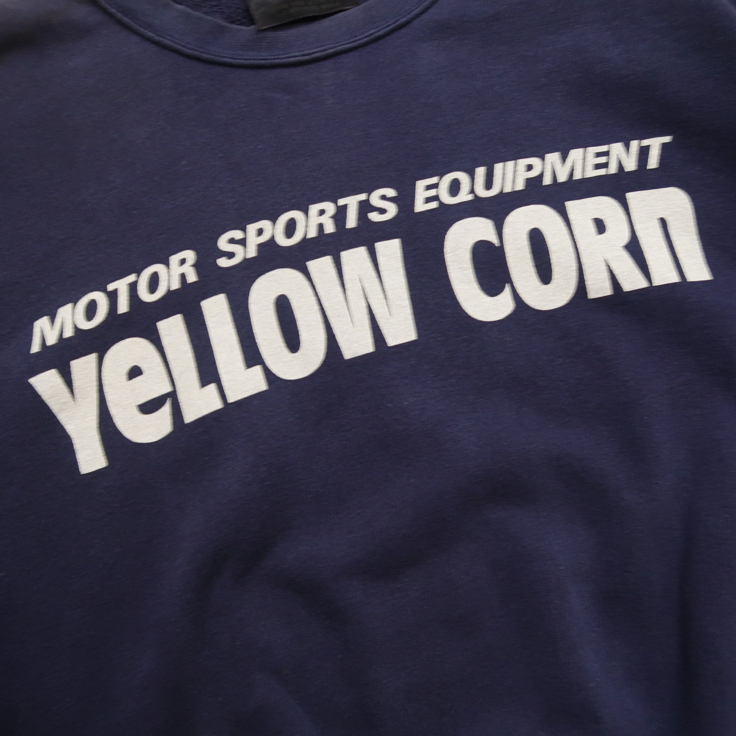 YELLOW CORN Vintage 90s Yellow Corn Faded Sweatshirt Big Logo Size US M / EU 48-50 / 2 - 6 Thumbnail