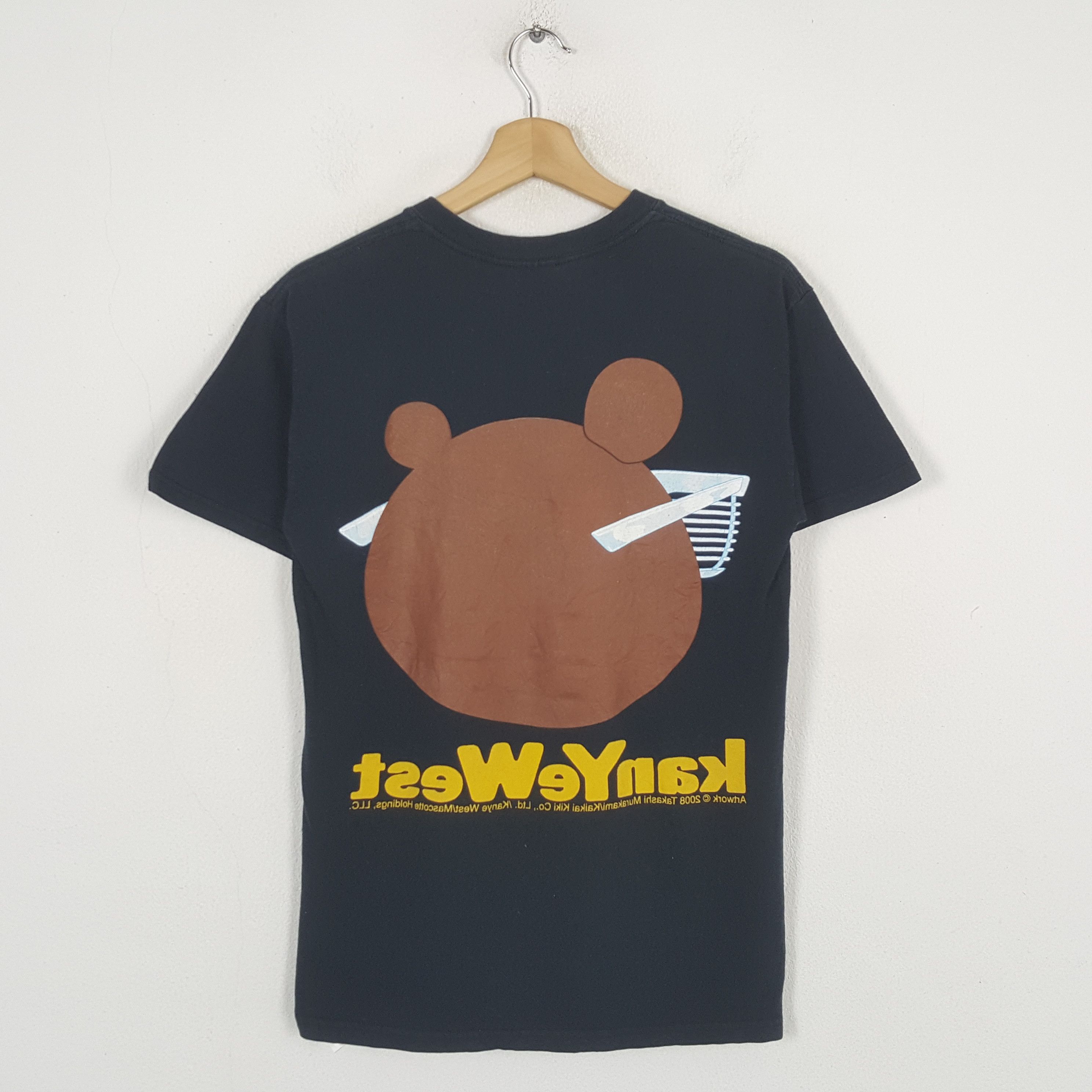 Rap Tees × Vintage Vintage Kanye West American Rapper Rap Tees T-Shirt Size US S / EU 44-46 / 1 - 3 Thumbnail