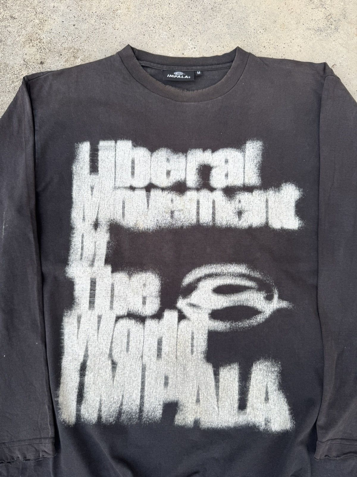 If Six Was Nine Distressed Gothic Impala “Liberal Movement in the World” Size US M / EU 48-50 / 2 - 2 Thumbnail