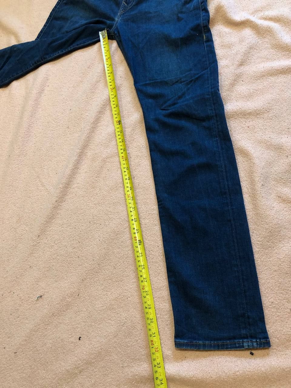 True Religion True Religion Jeans Dark Wash Skinny STREETWEAR Size 33" - 16 Thumbnail