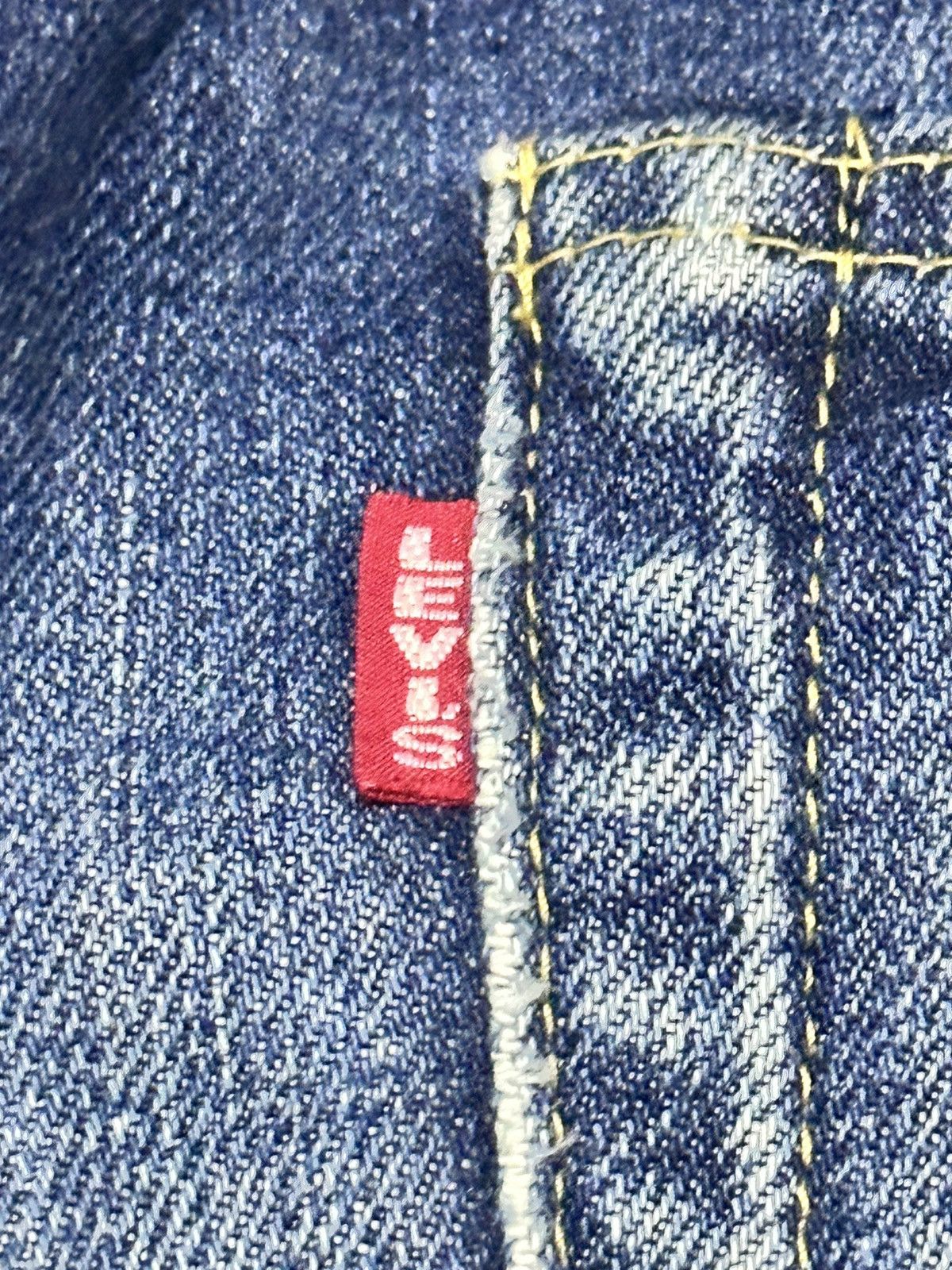 Levi's Levis Vintage Big E BuckleBack Rare Drop Selvedge Faded Size US 32 / EU 48 - 10 Thumbnail