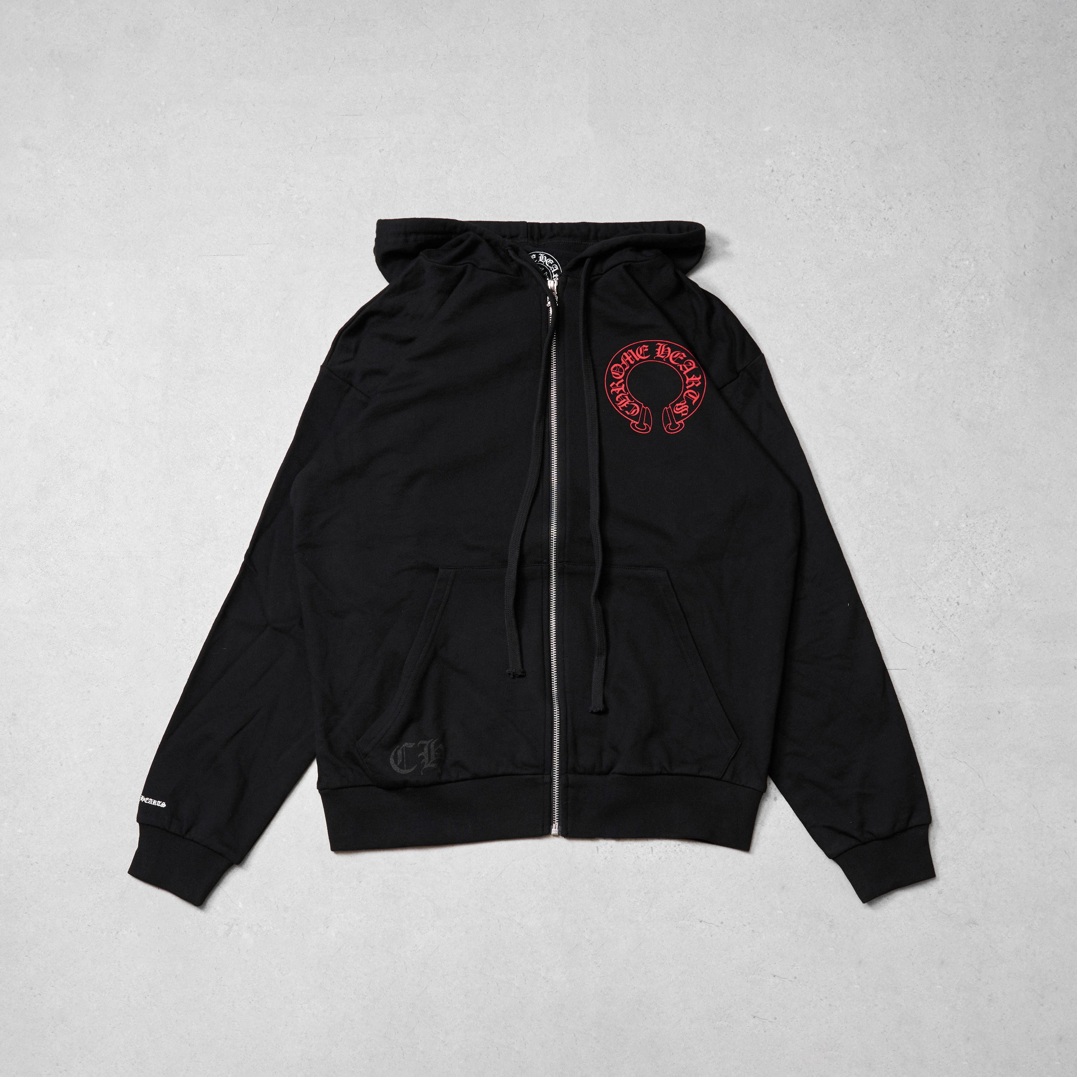 Chrome Hearts CHROME HEARTS Malibu Exclusive Horse Shoe Zip