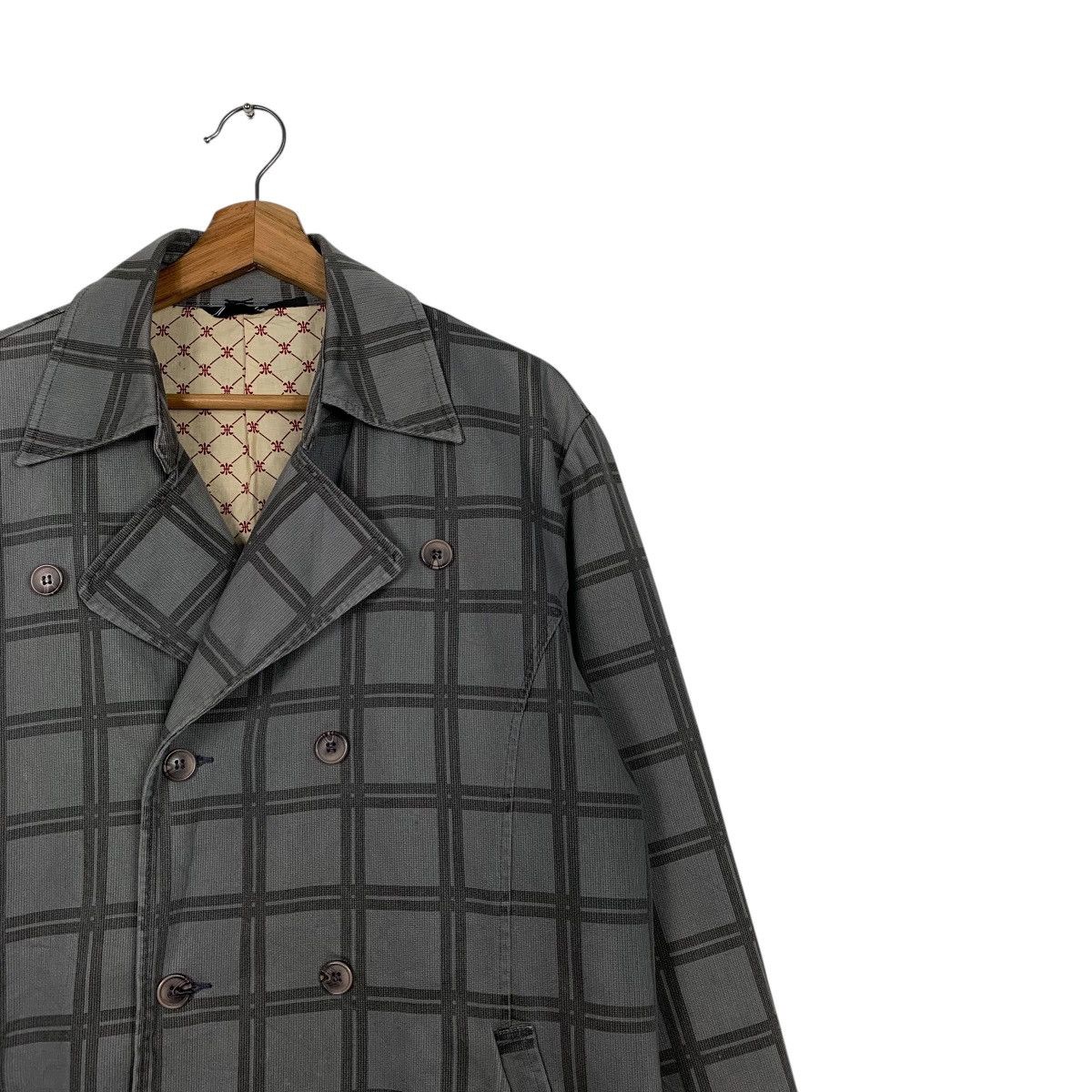 Japanese Brand Japanese Brand Checkered Double Breasted Jacket Size US L / EU 52-54 / 3 - 5 Thumbnail